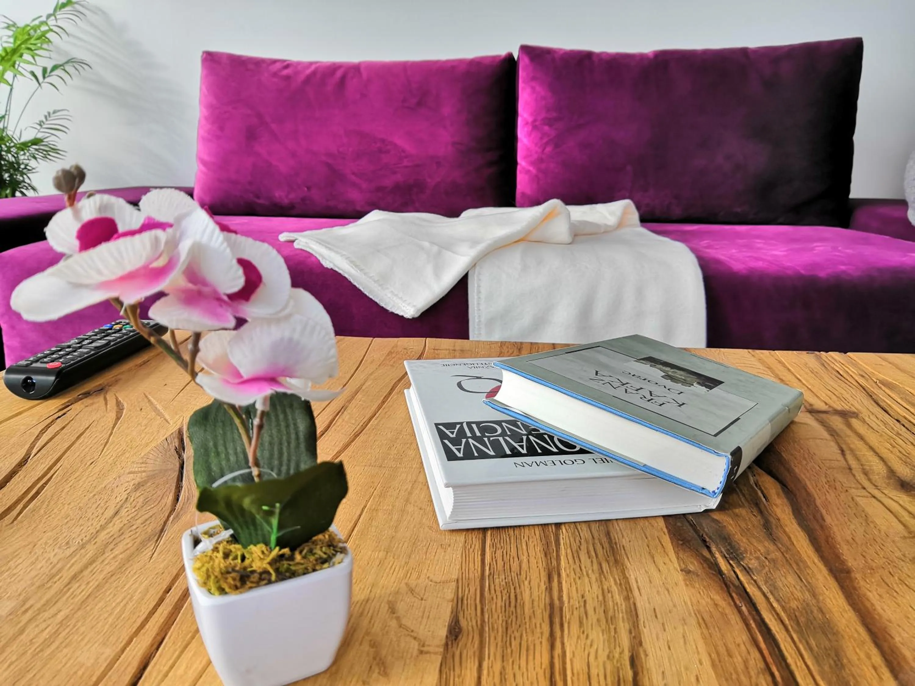 Living room in Sky Beach Aparthotel