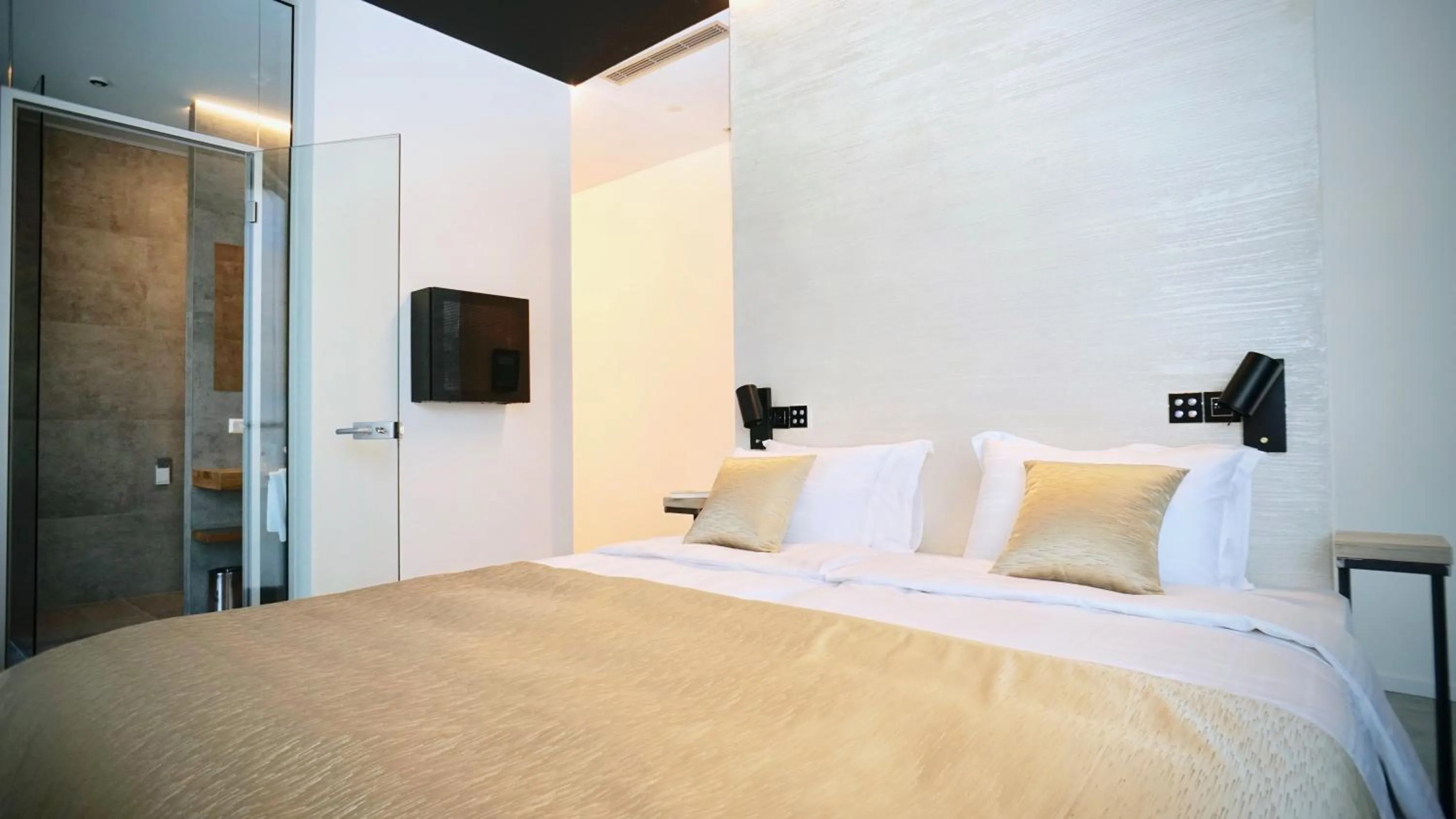 Bedroom in Sky Beach Aparthotel