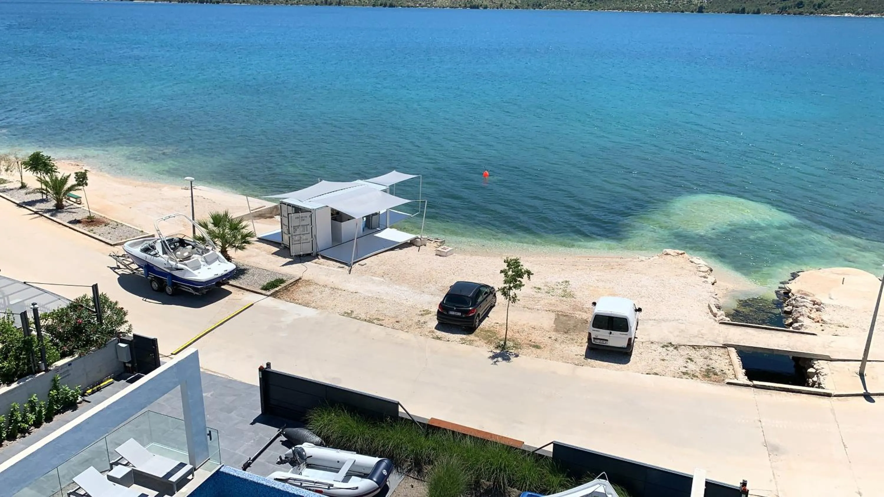 Bird's eye view in Sky Beach Aparthotel