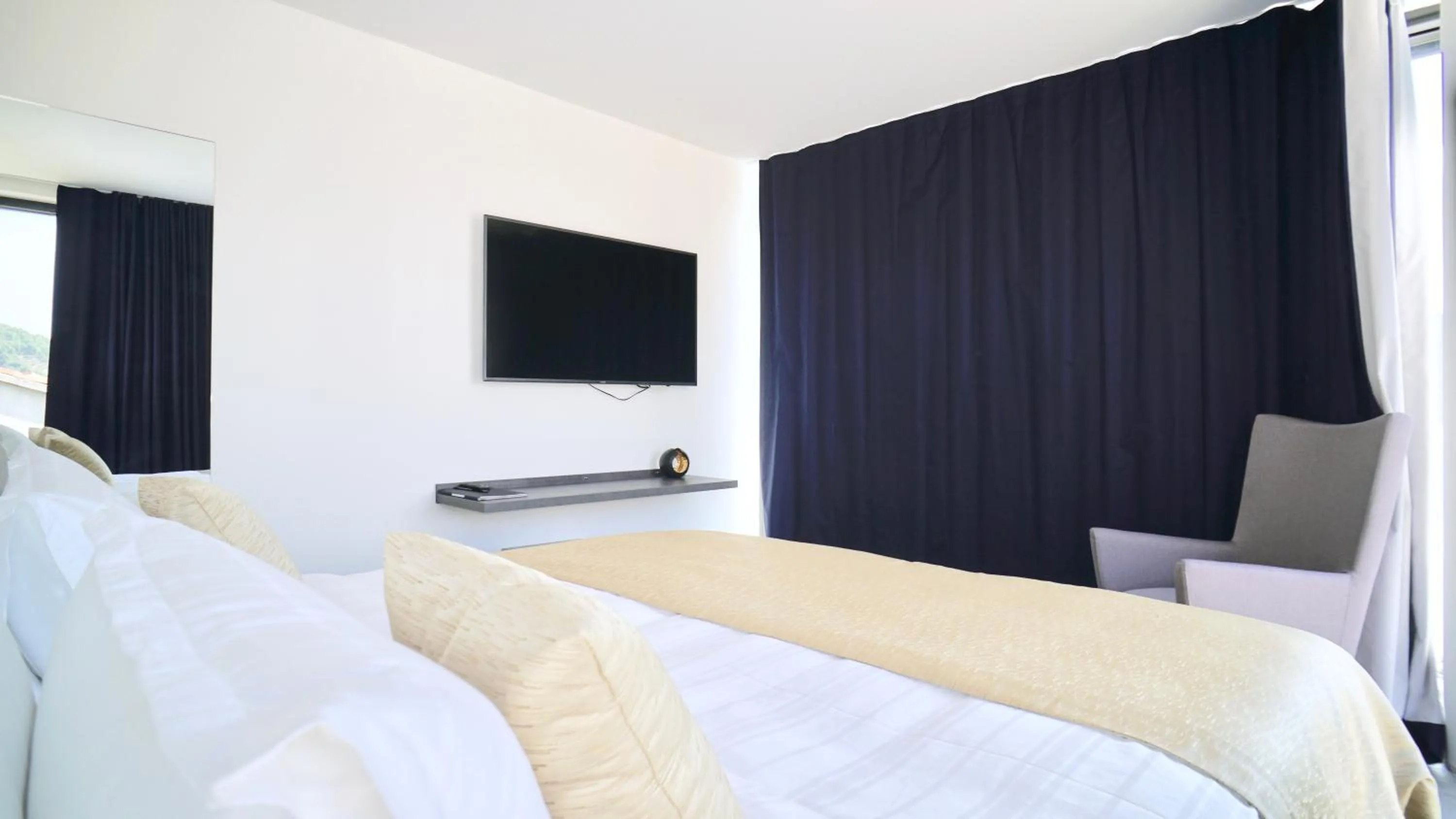 Bedroom in Sky Beach Aparthotel