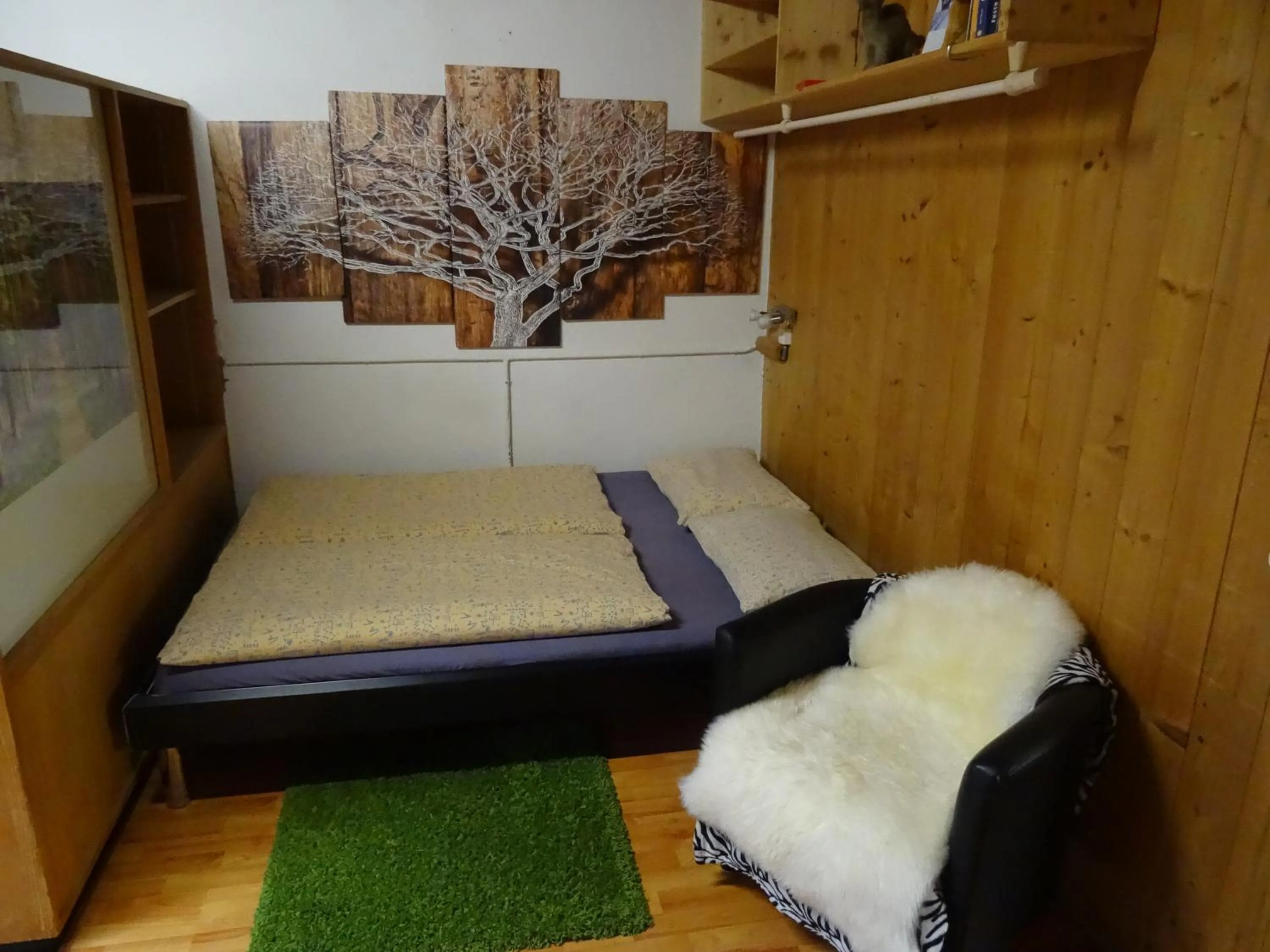 Bedroom in Free Spirit Lodge