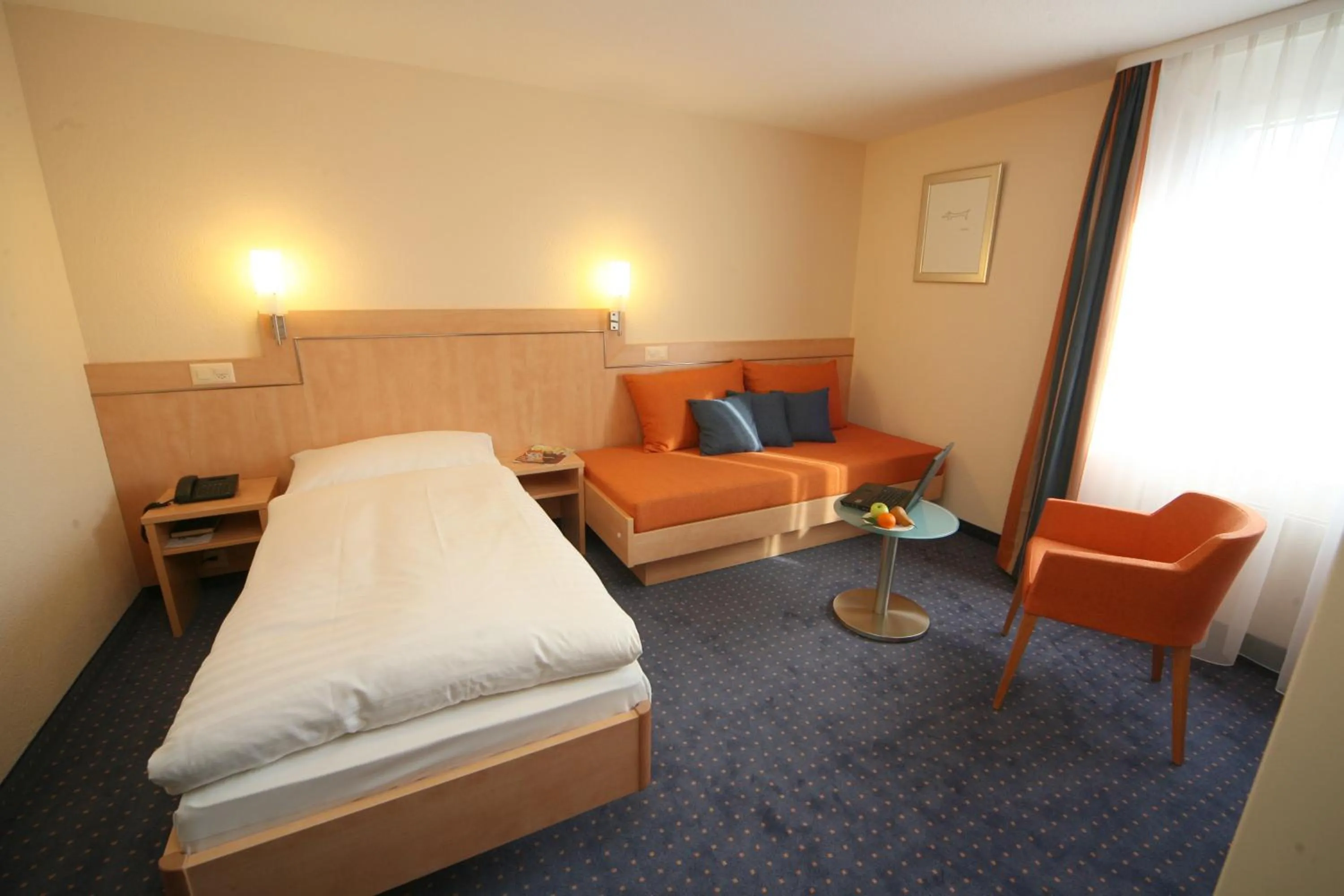 Day, Bed in Hotel Buchserhof