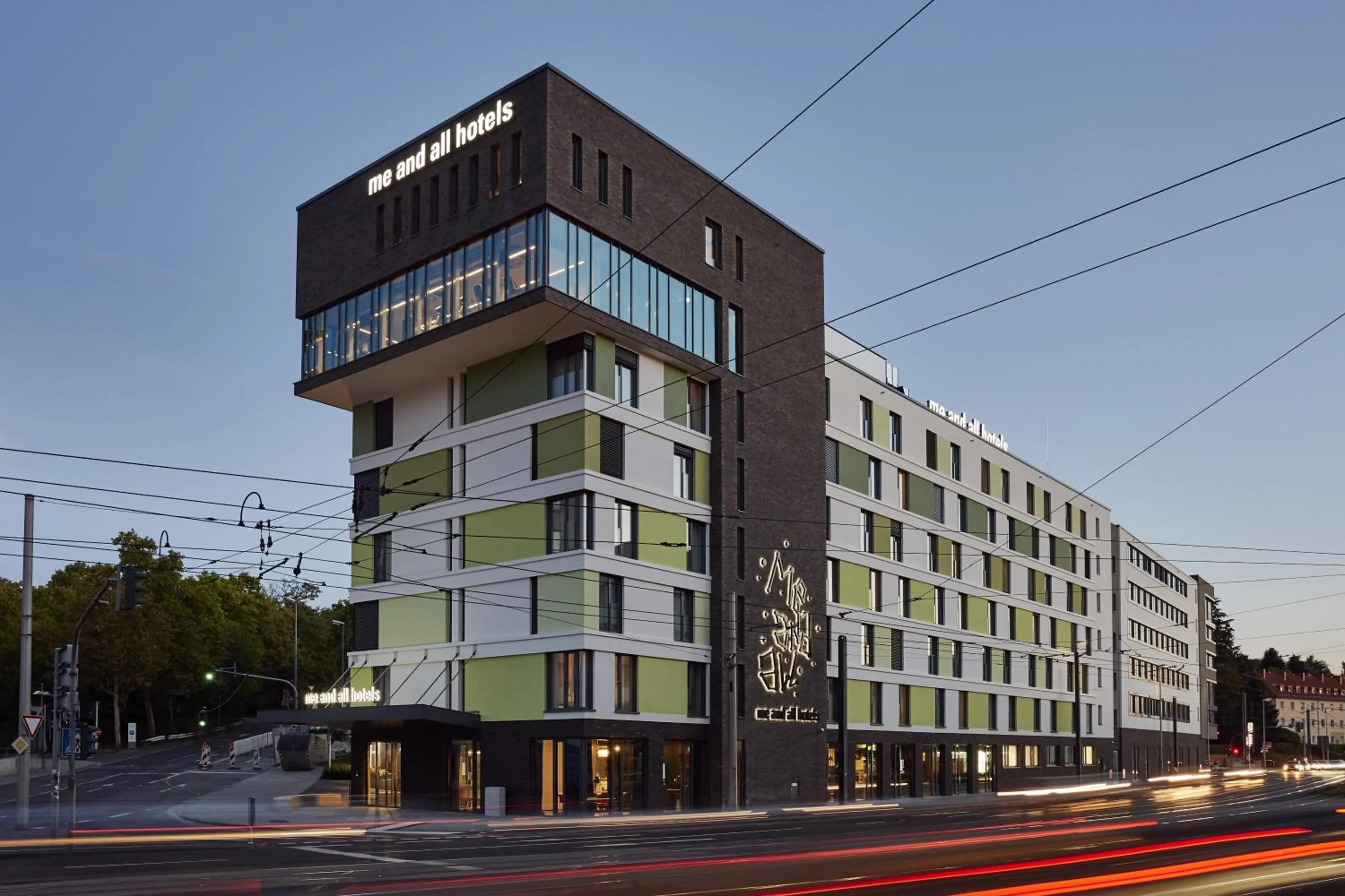 Property building in Me and All Hotel Mainz, by Hyatt