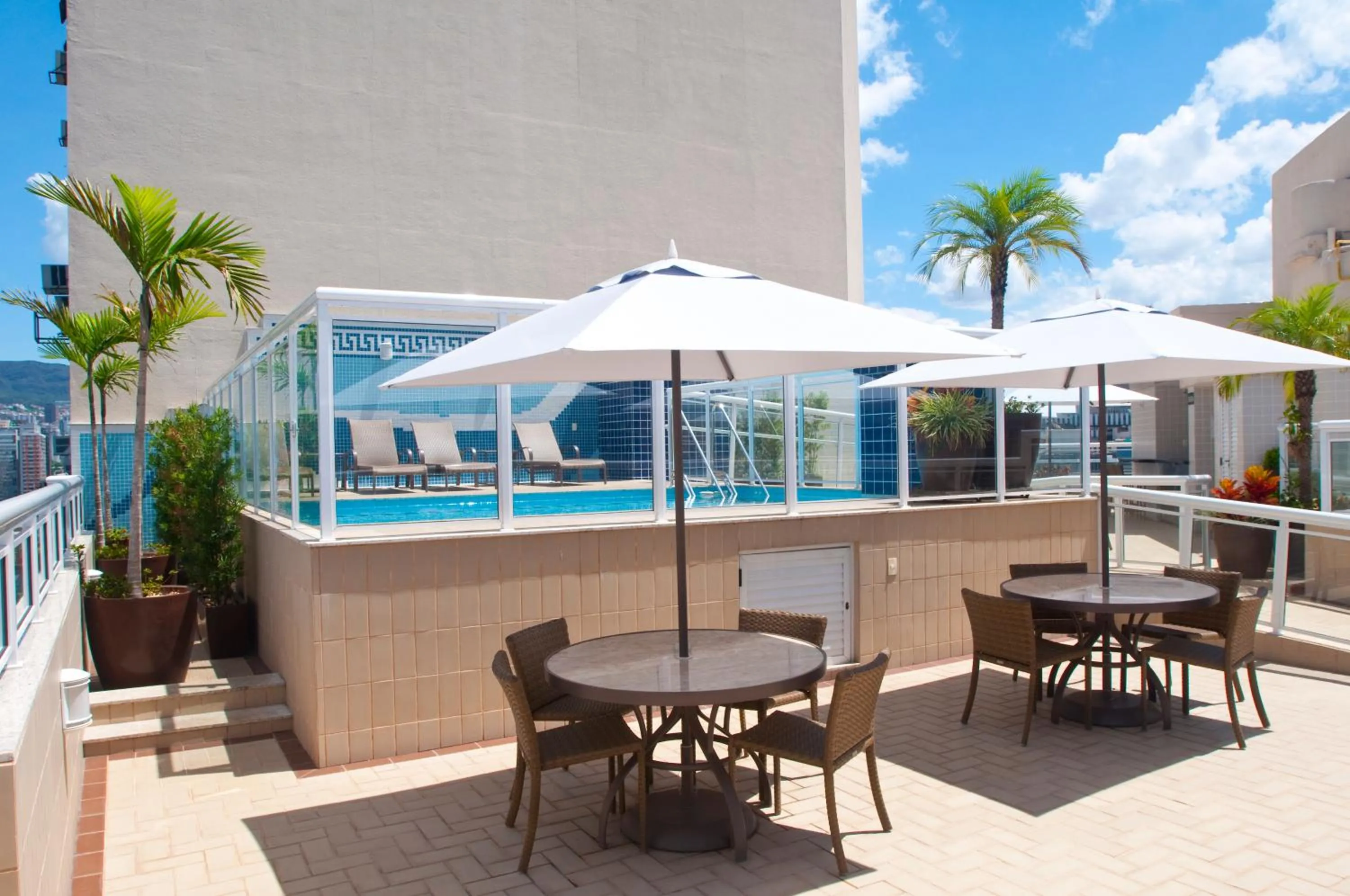 Swimming pool in Normandy Hotel