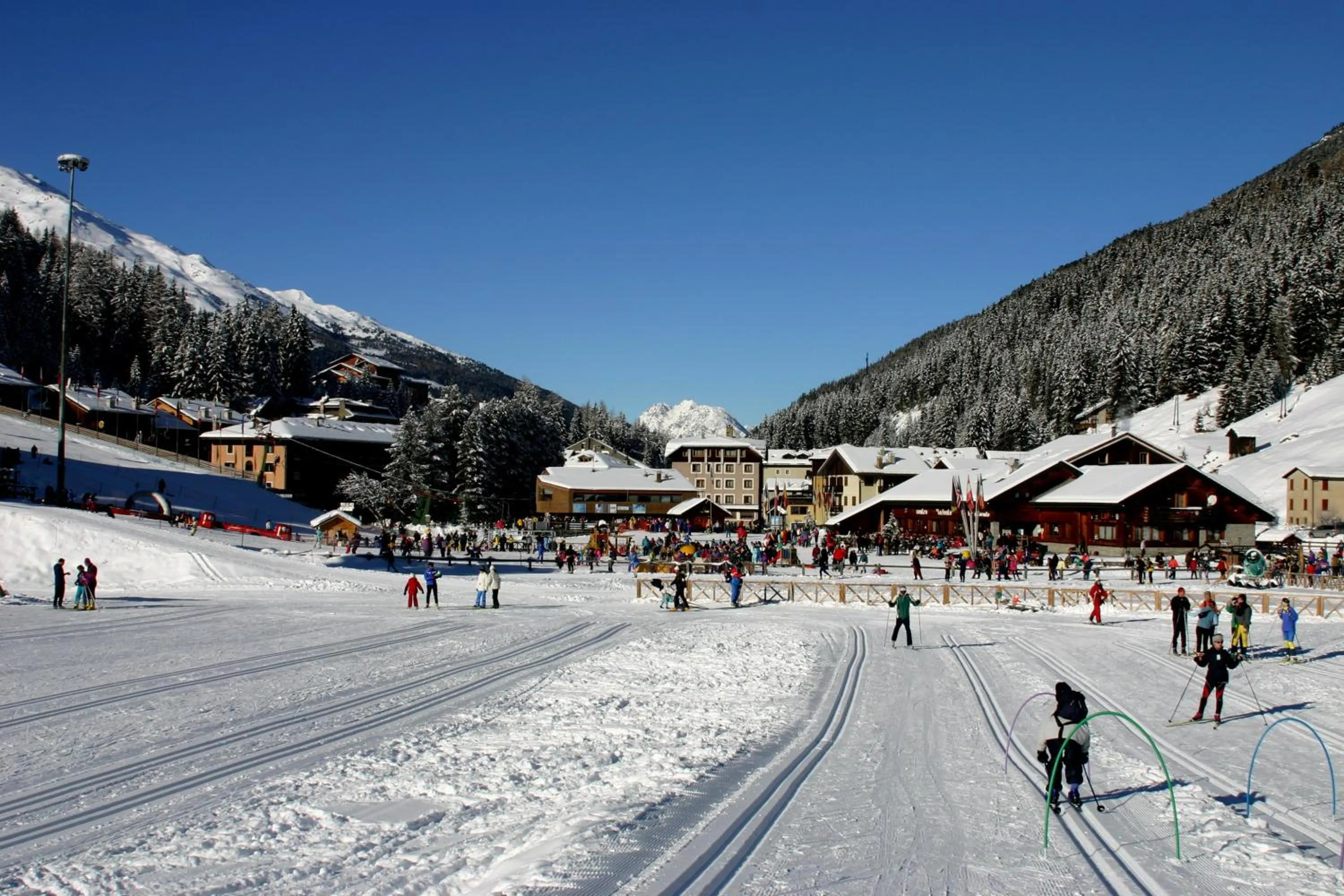 Skiing in Hotel Sport