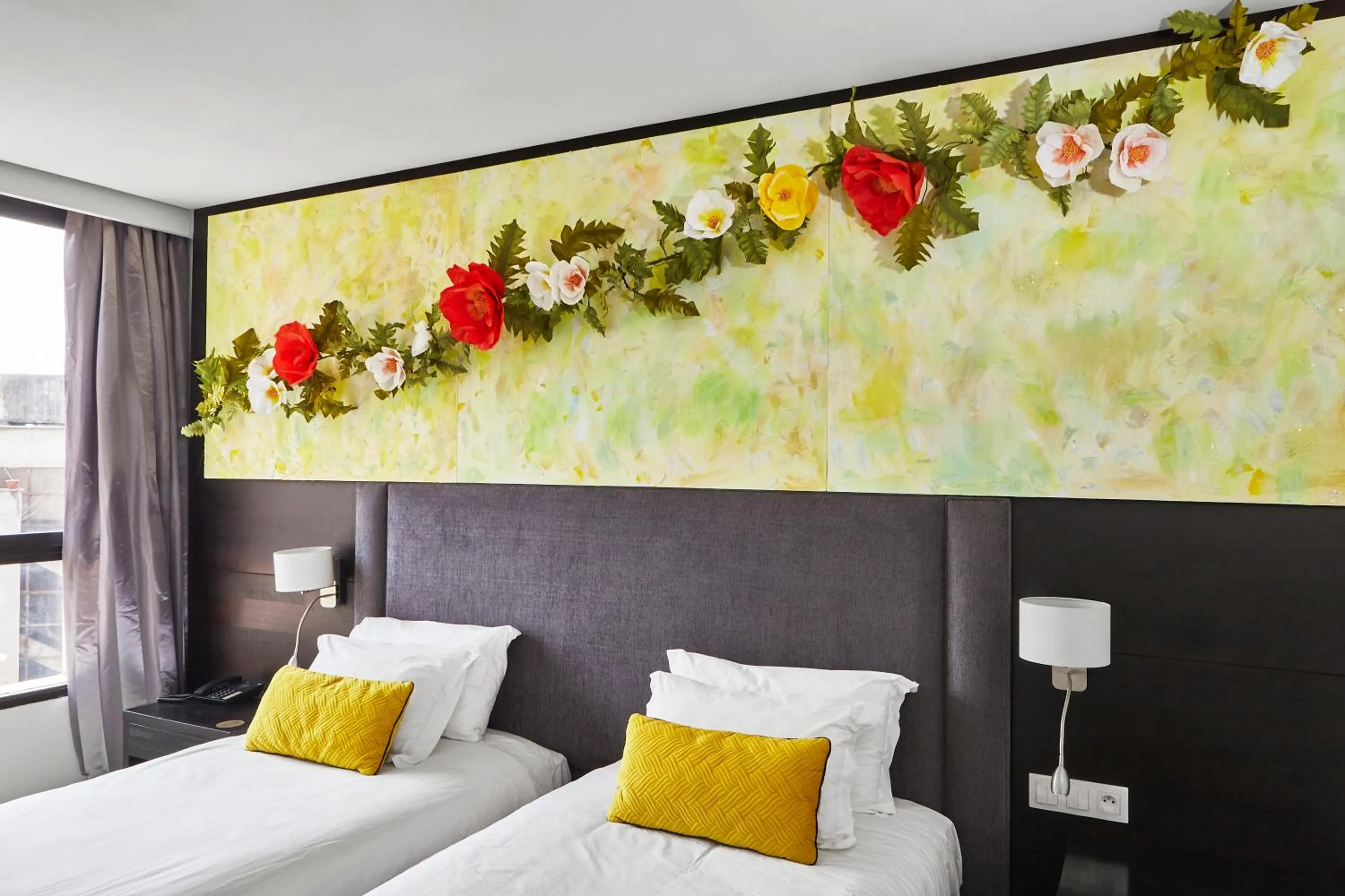 Bed in ODYSSEE Boutique Hotel Casablanca