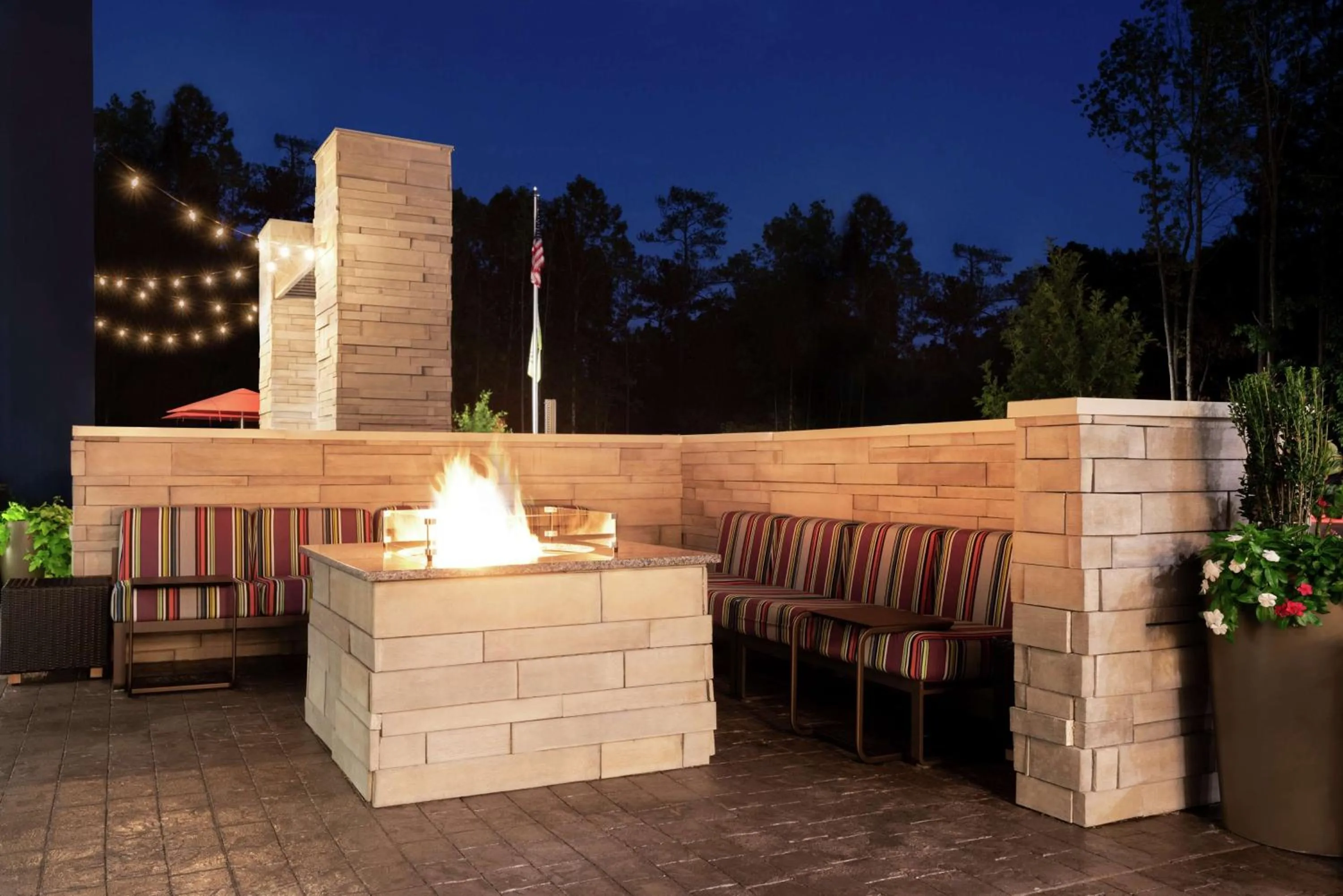 Patio in Home2 Suites By Hilton Columbia Harbison