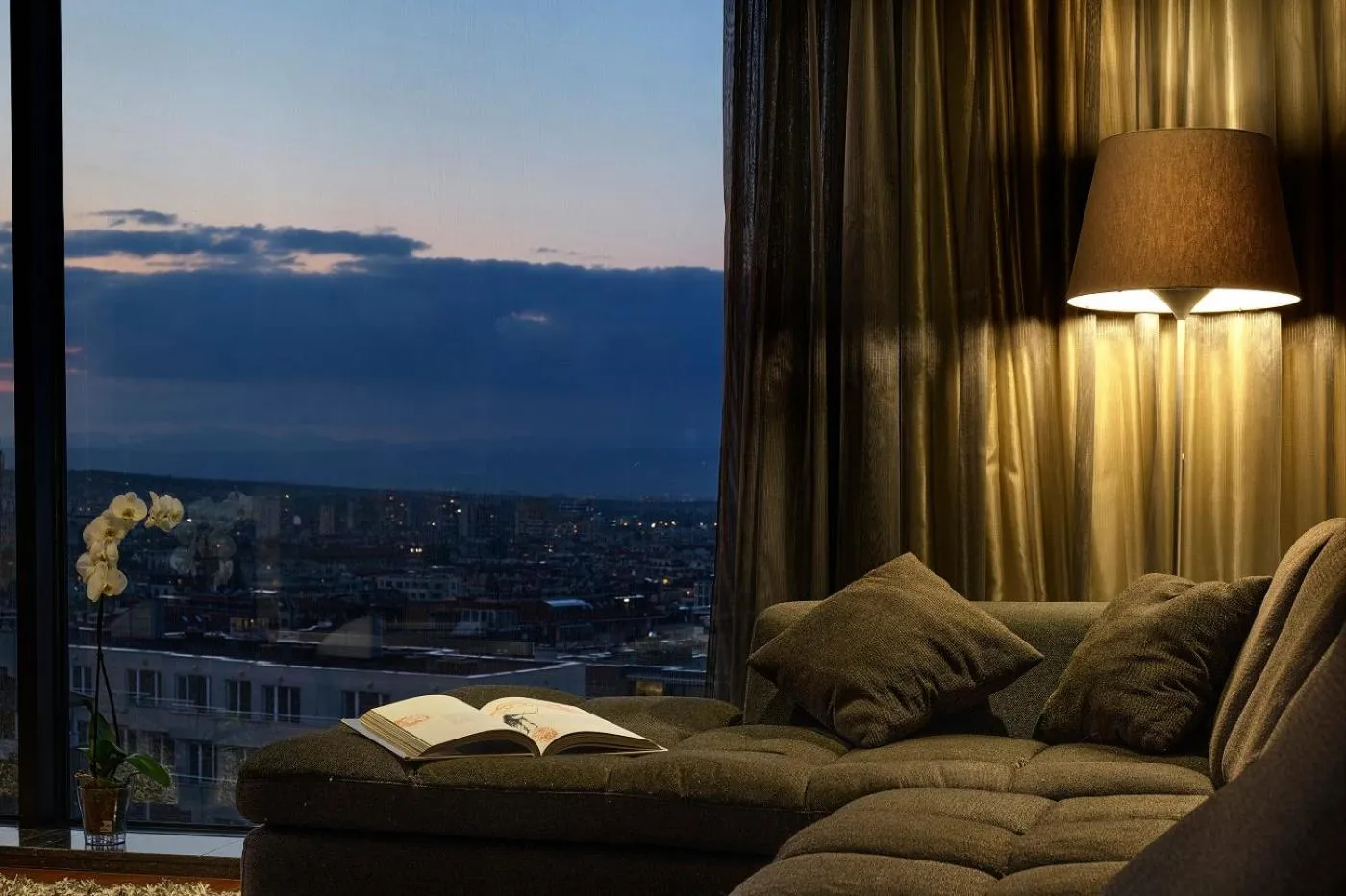 Living room in Hotel Emirates