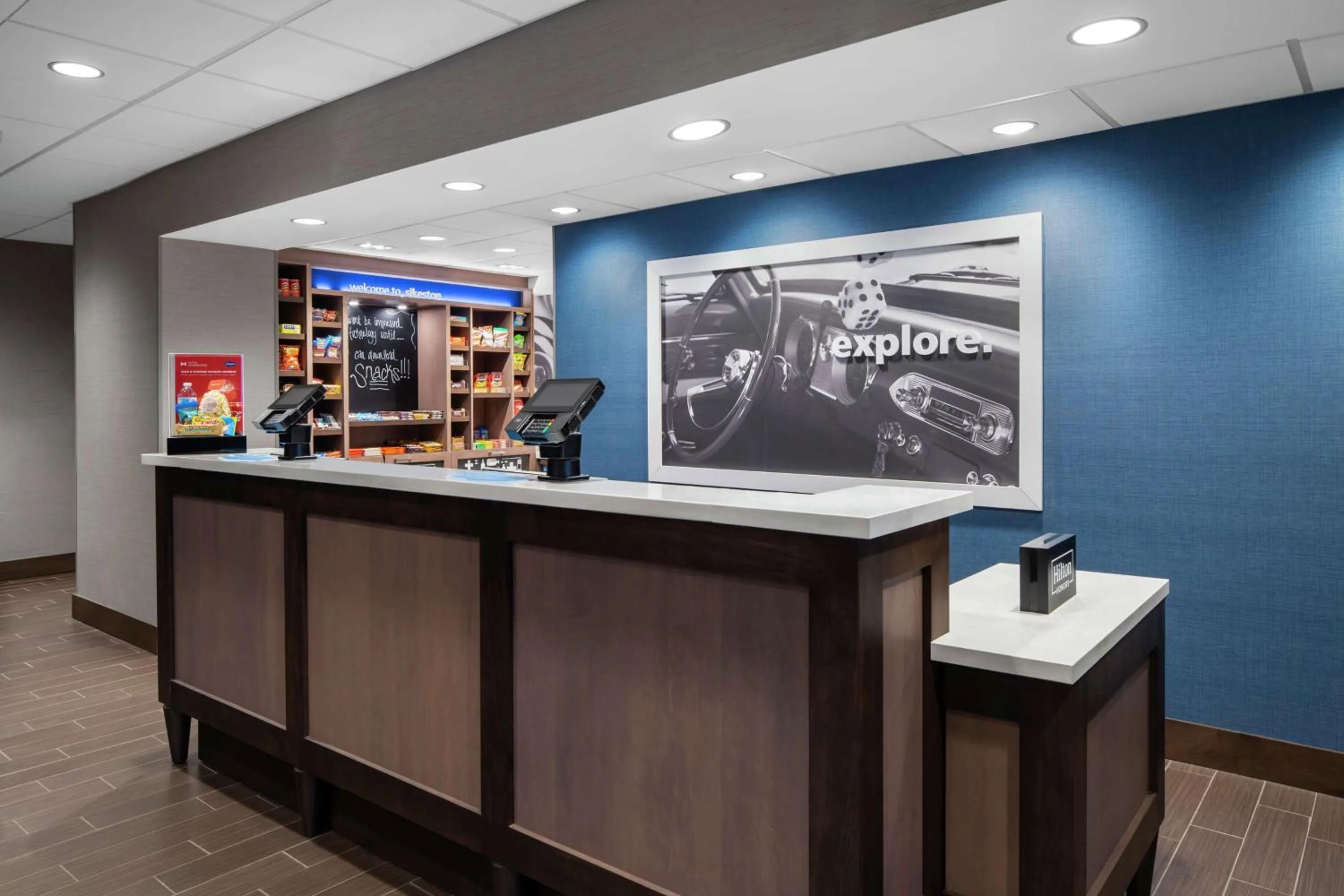 Lobby or reception in Hampton Inn Sikeston