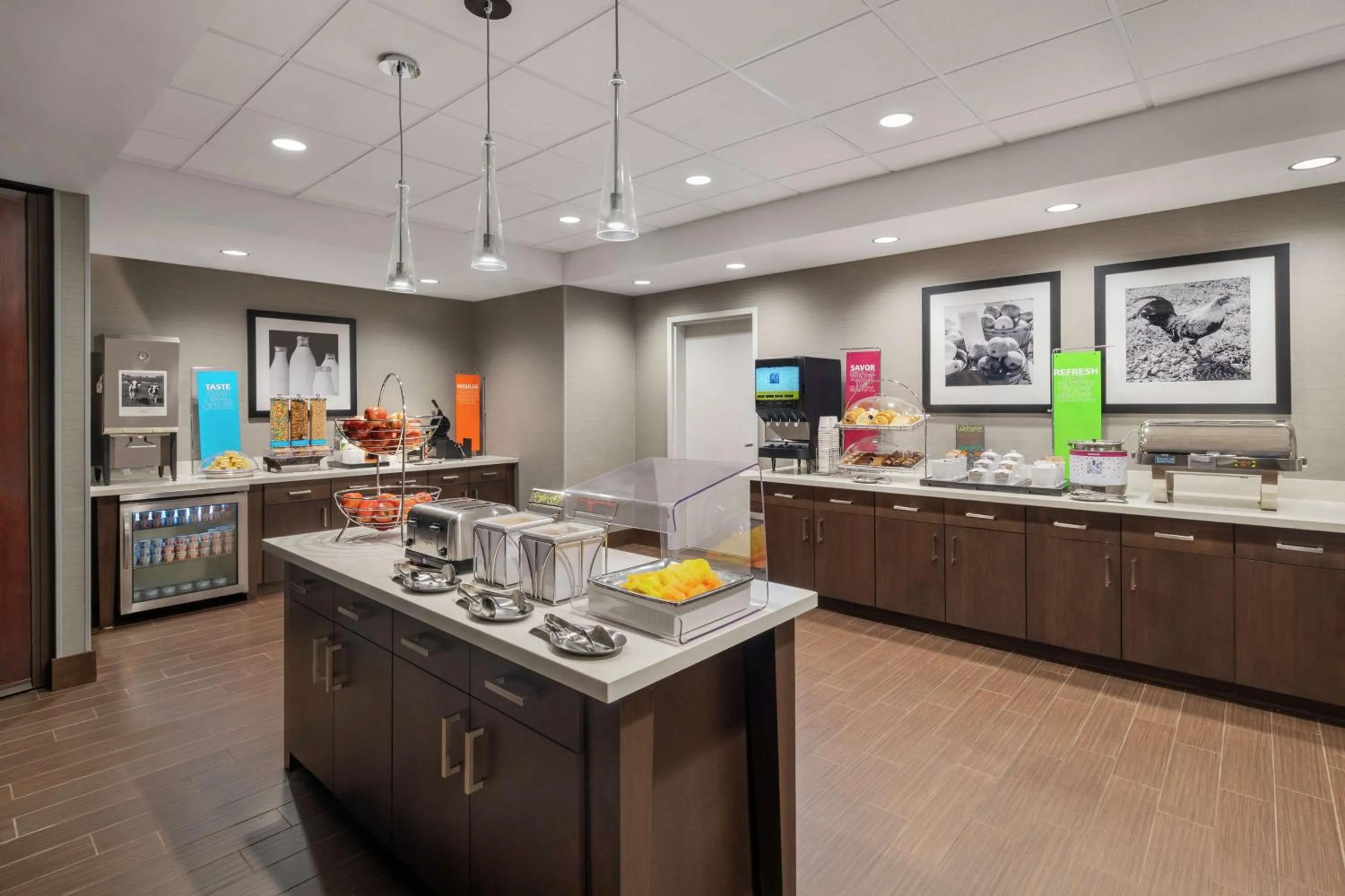 Breakfast in Hampton Inn Sikeston