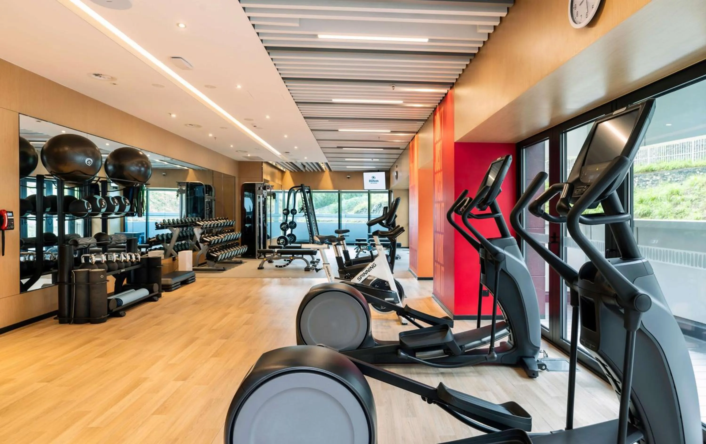 Fitness centre/facilities in Hilton Port Moresby Hotel & Residences
