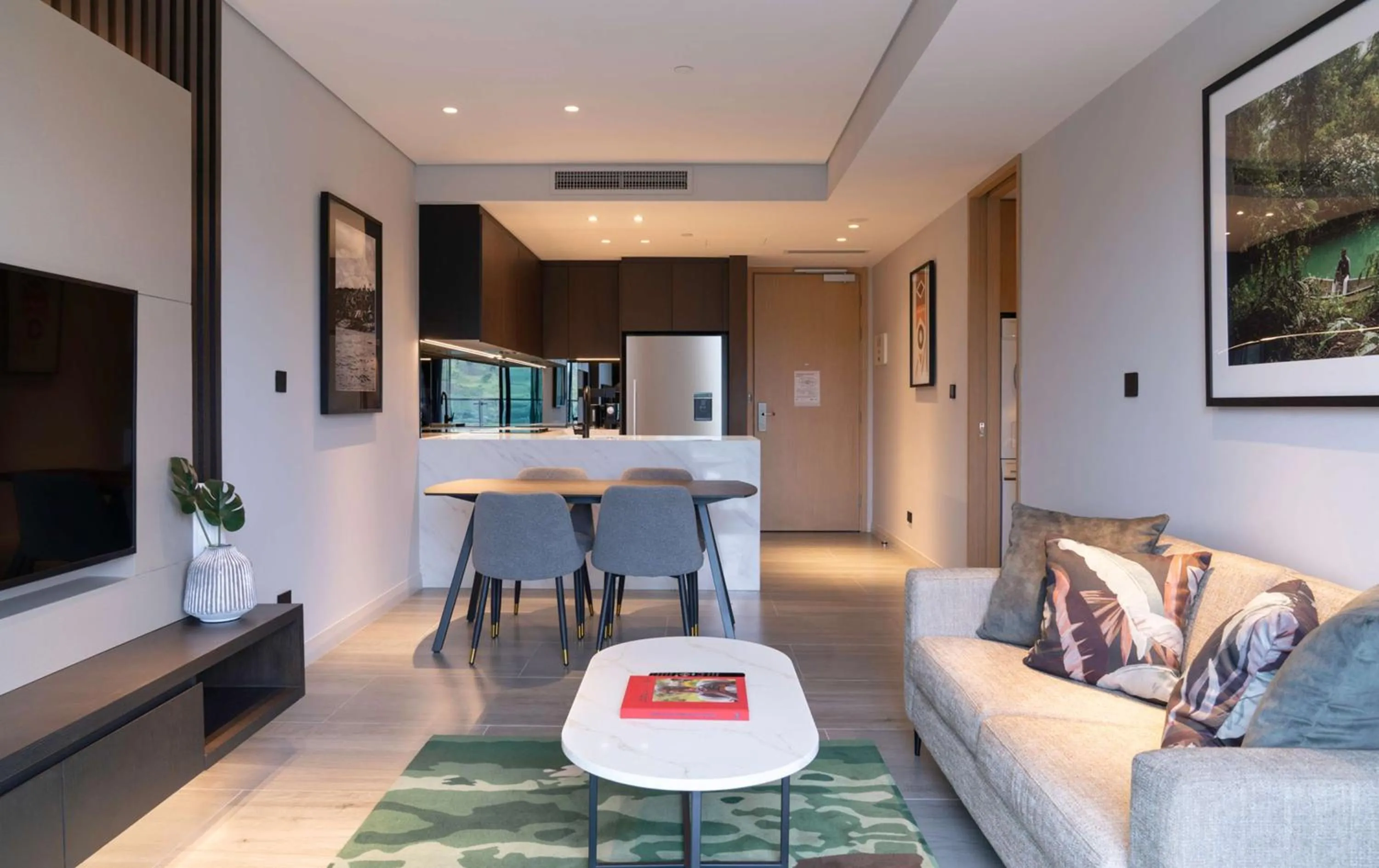 Kitchen or kitchenette in Hilton Port Moresby Hotel & Residences