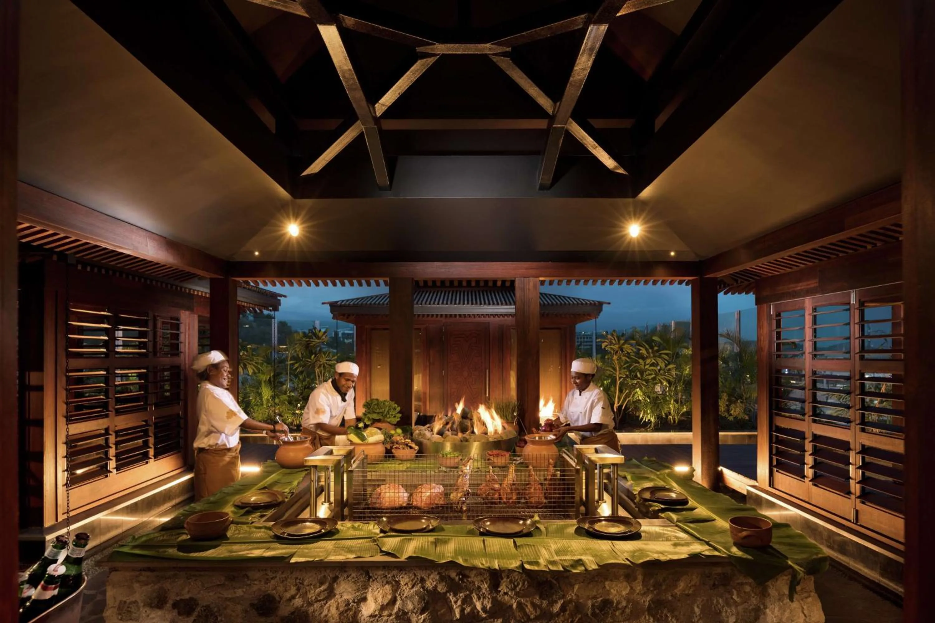 Restaurant/places to eat in Hilton Port Moresby Hotel & Residences