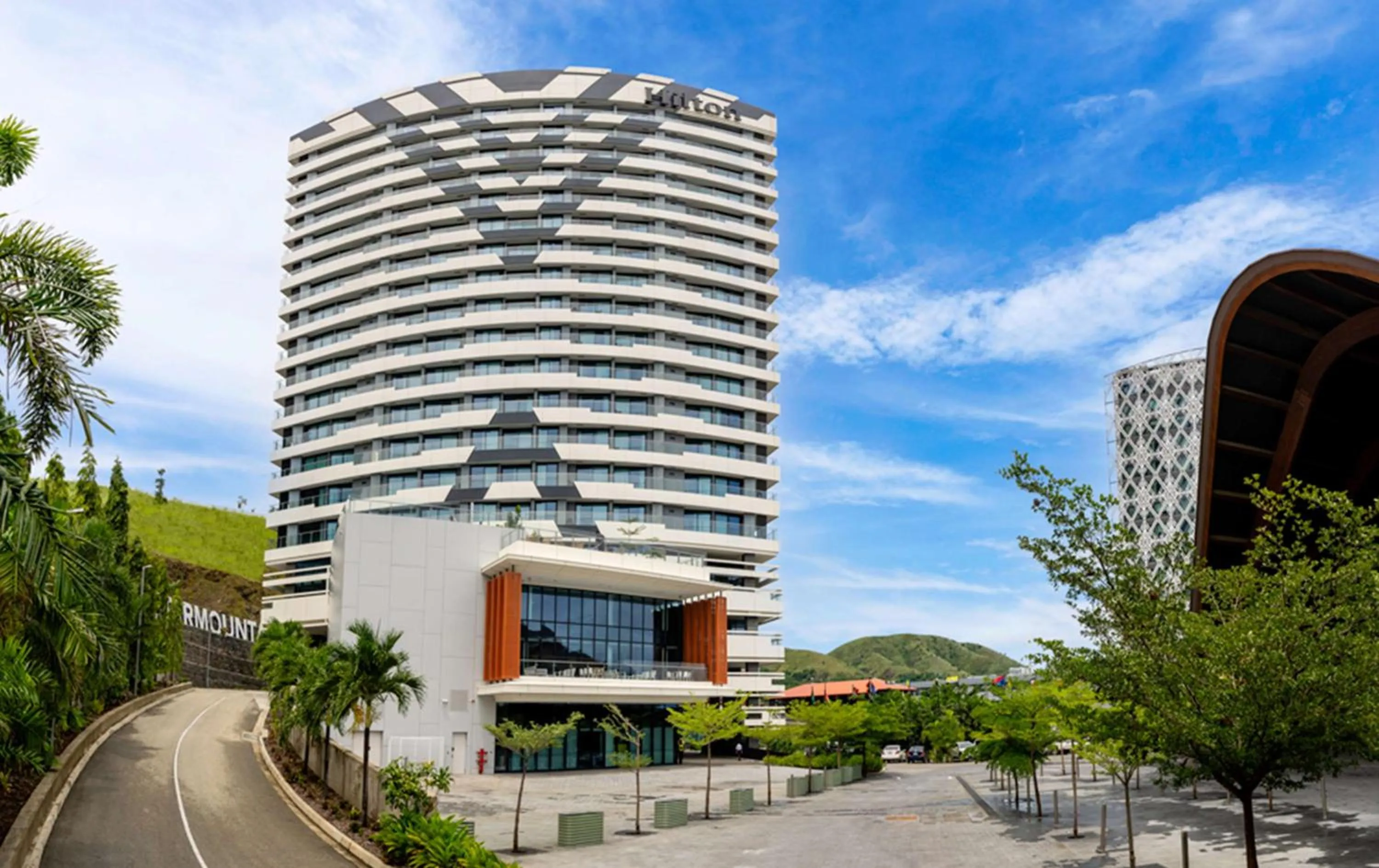 Property building in Hilton Port Moresby Hotel & Residences