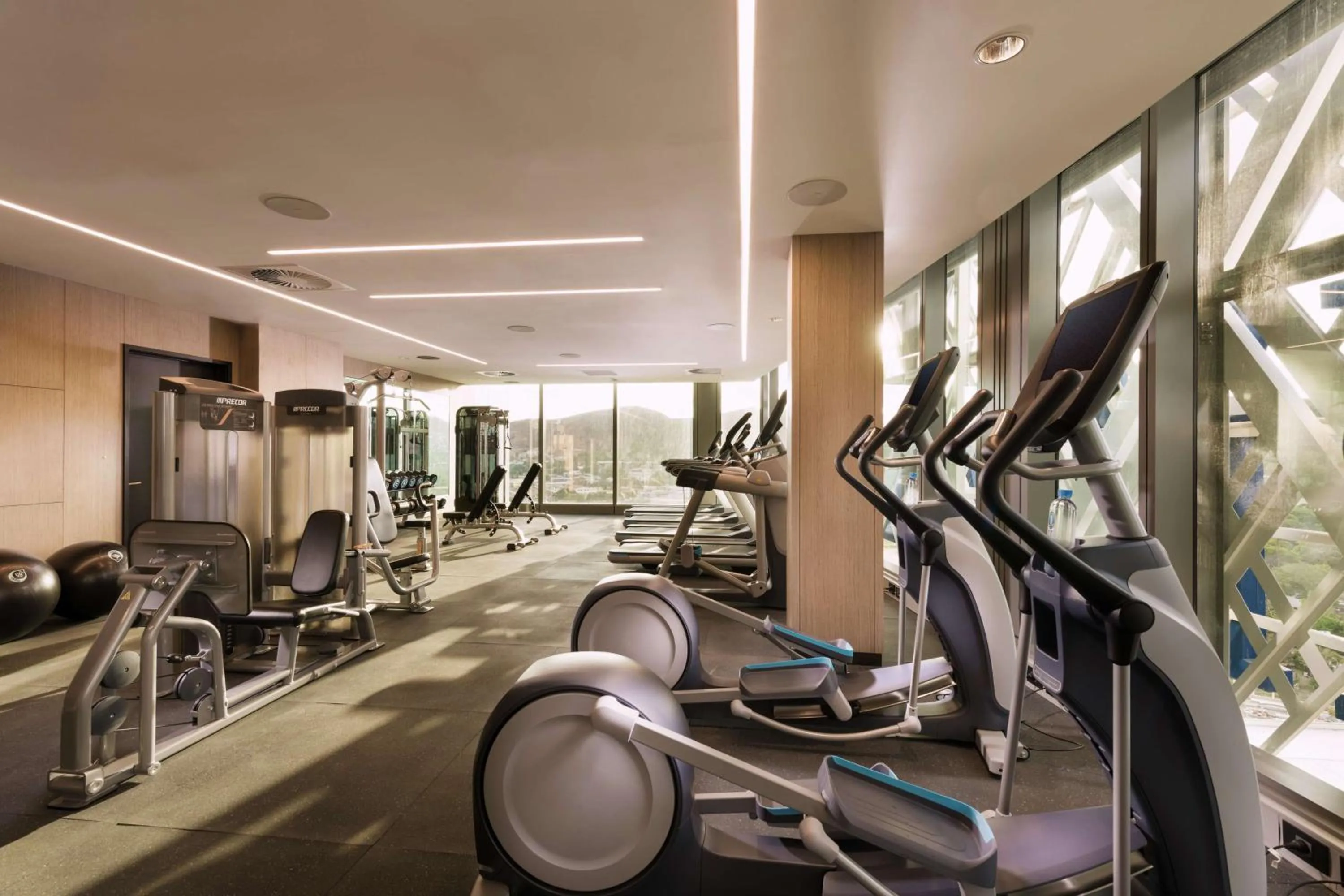 Fitness centre/facilities in Hilton Port Moresby Hotel & Residences