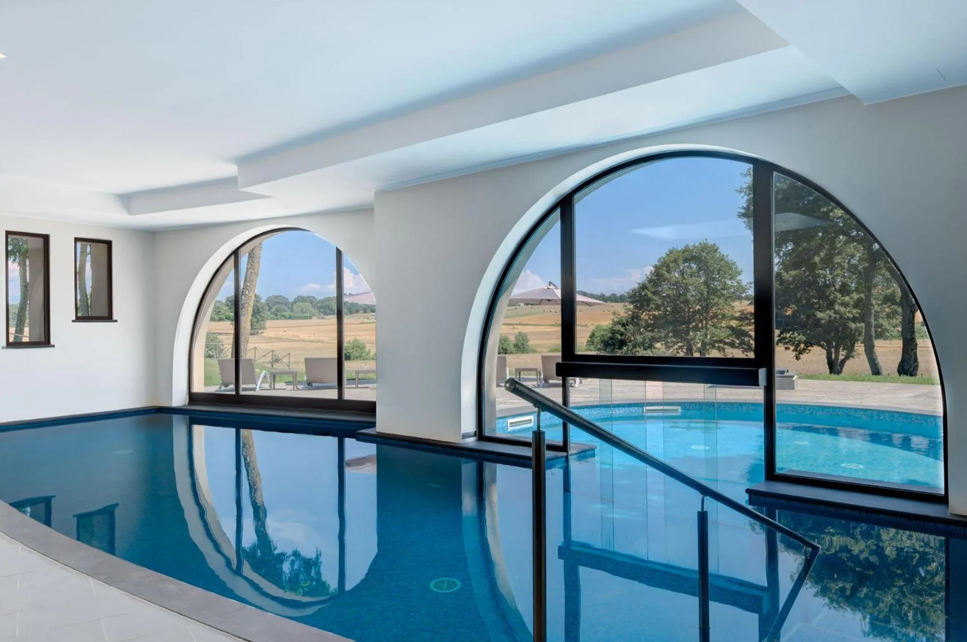 Pool view in Borgo La Chiaracia Resort & SPA