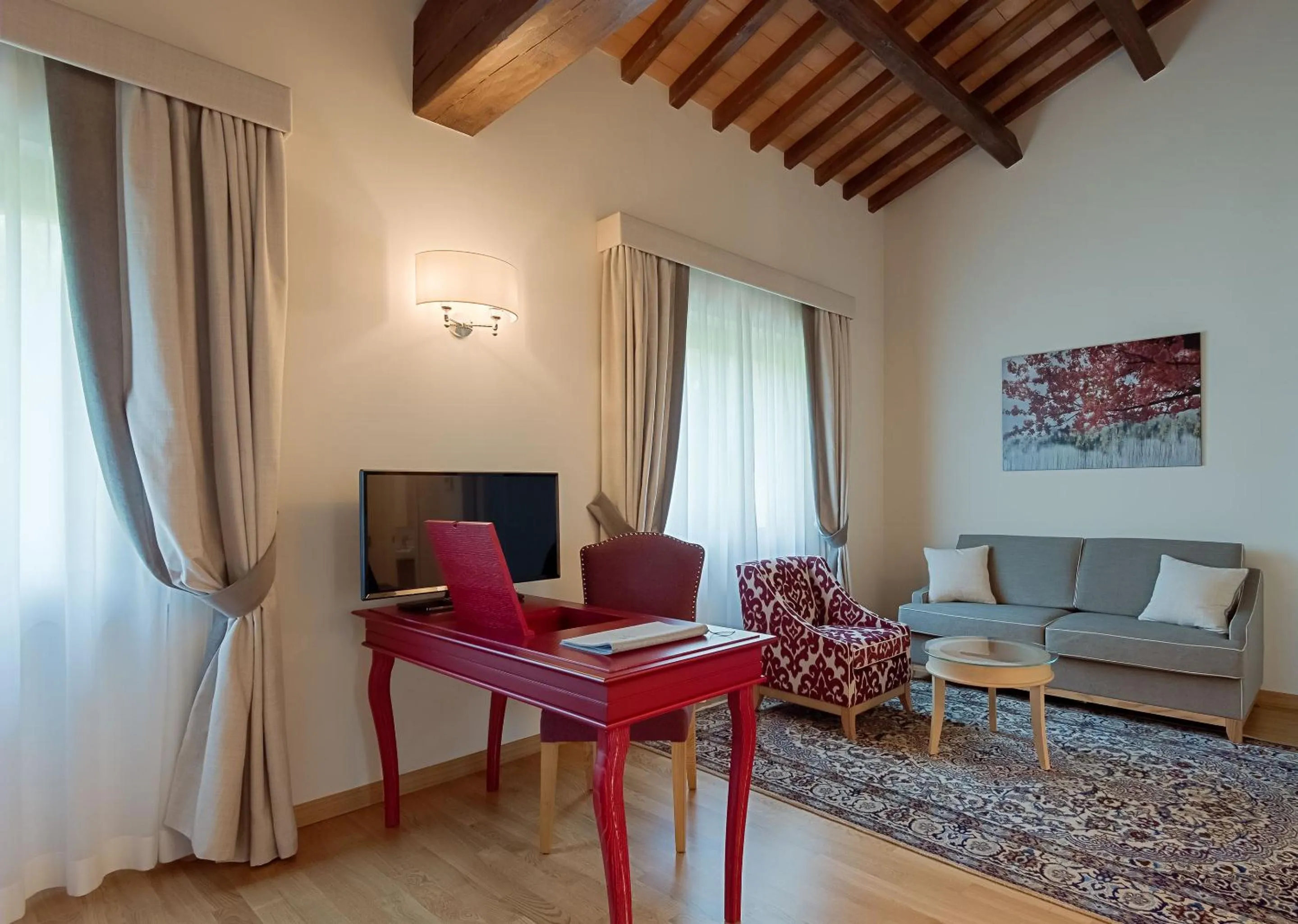 Living room in Borgo La Chiaracia Resort & SPA