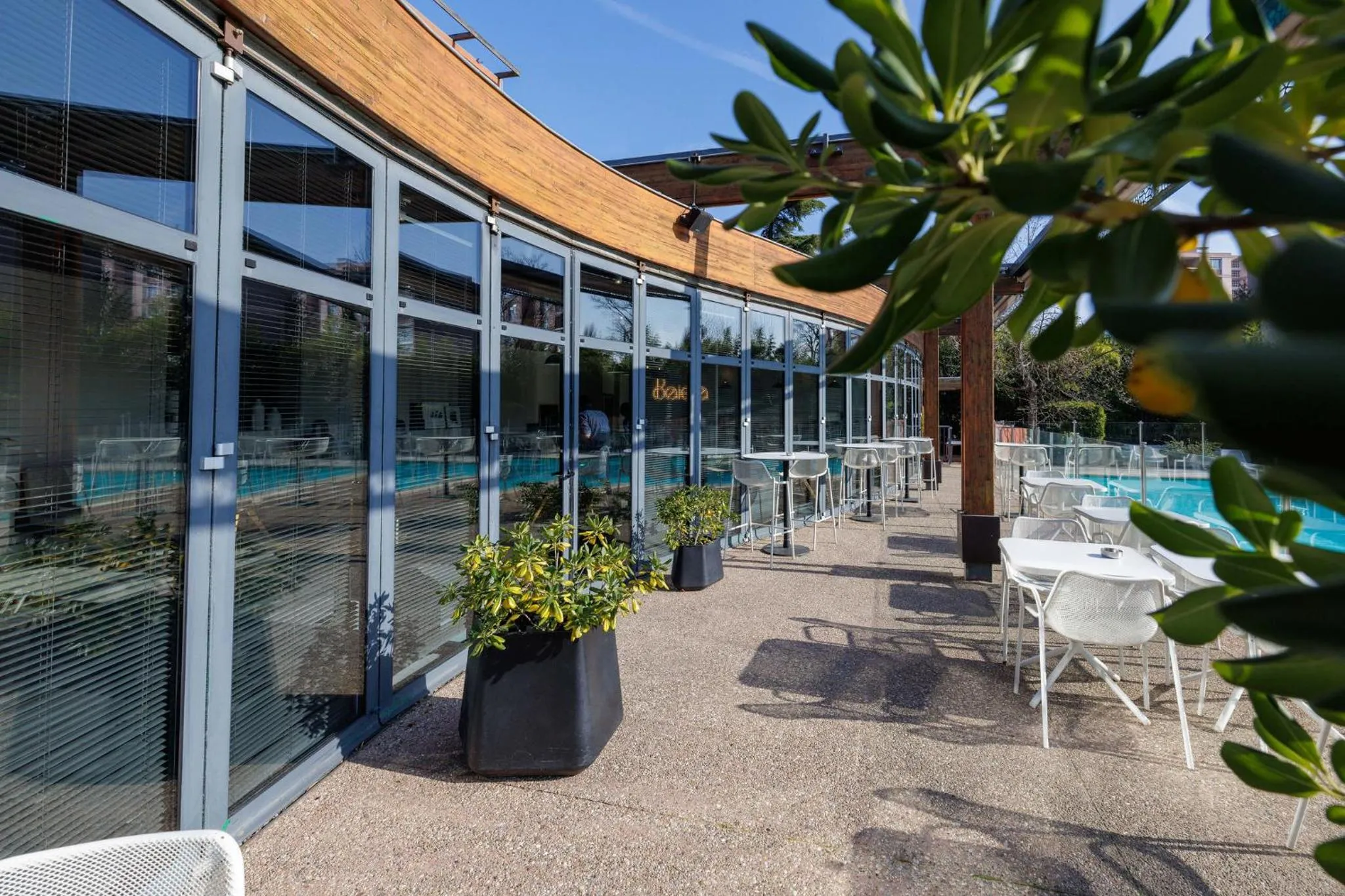Balcony/Terrace in ibis Valence Sud