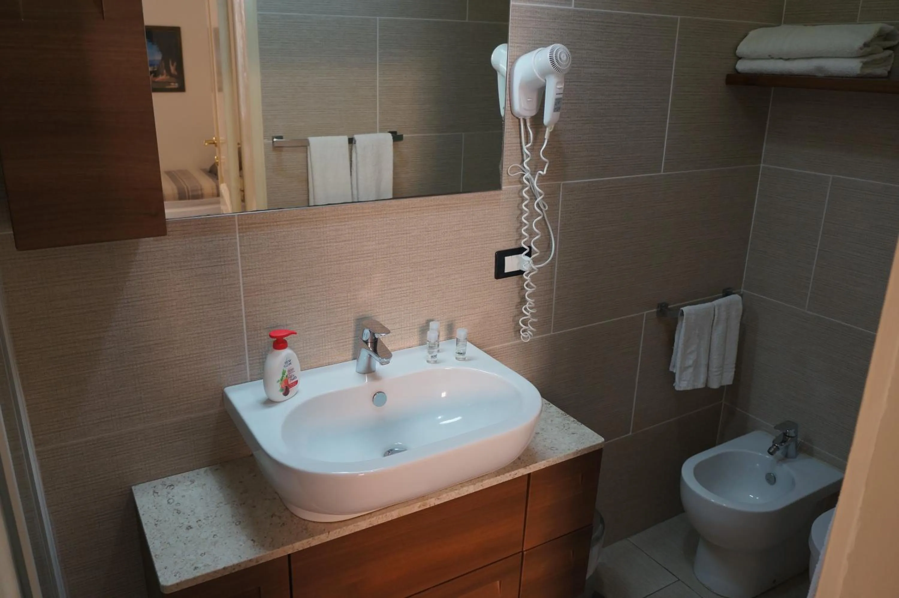 Bathroom in B&B Casa Laganà