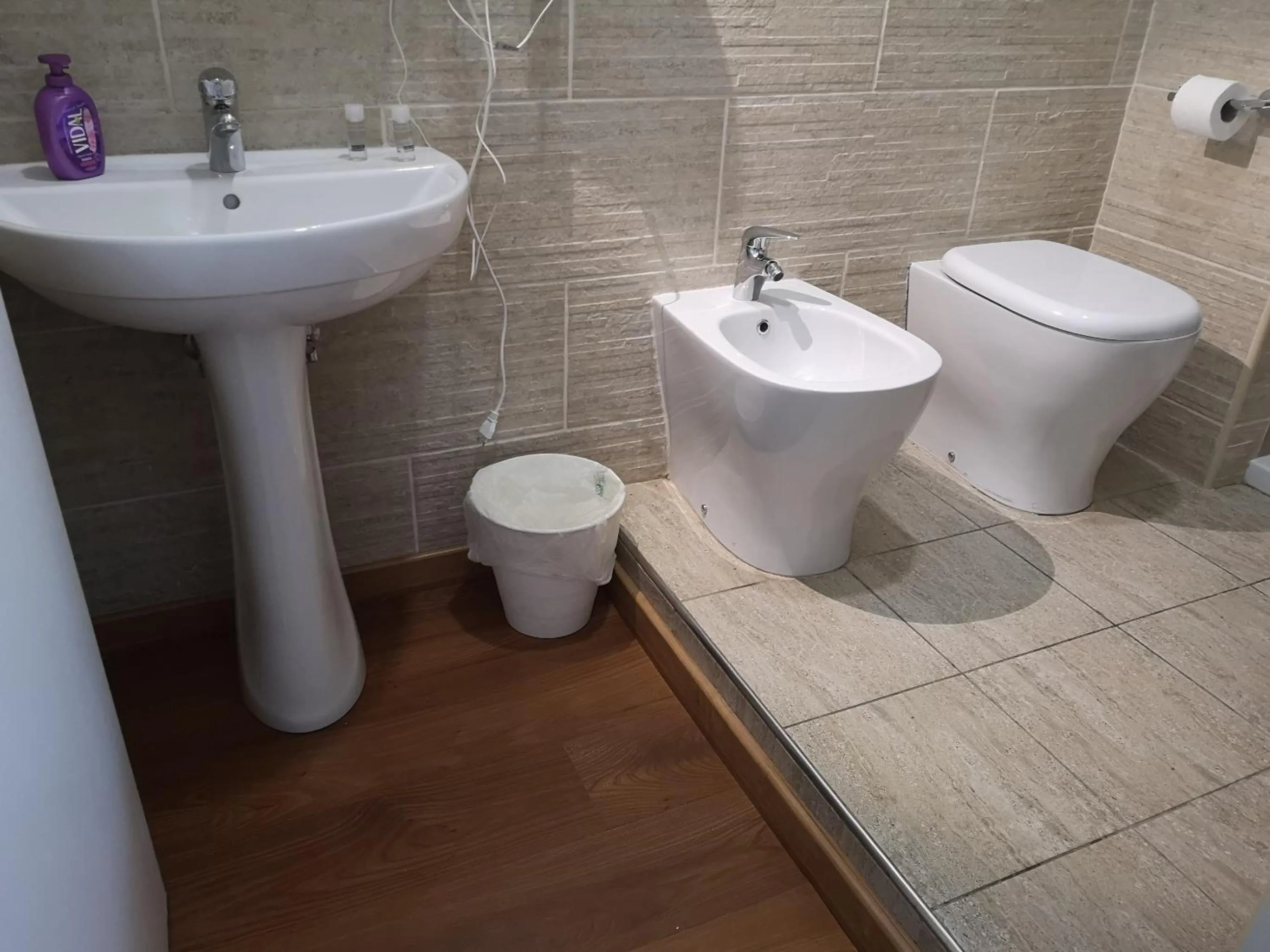 Bathroom in B&B Casa Laganà