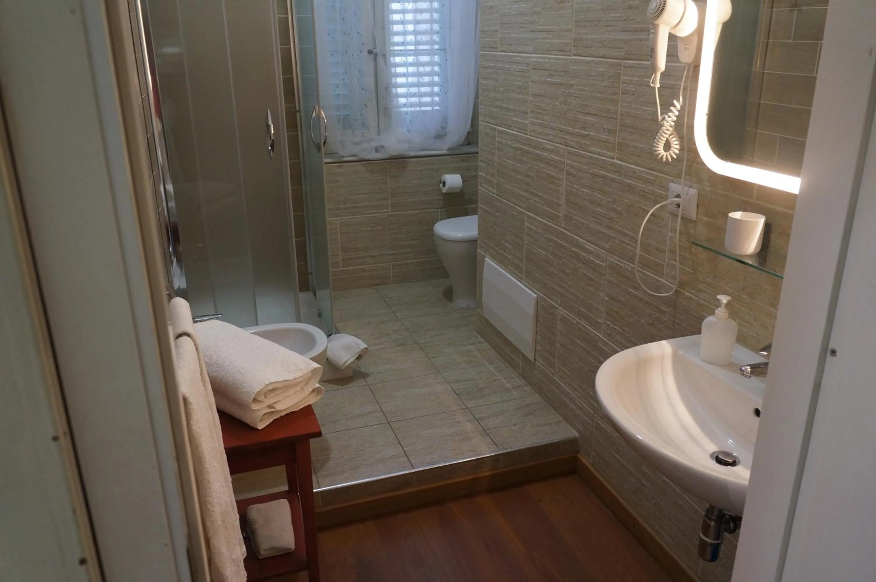 Bathroom in B&B Casa Laganà