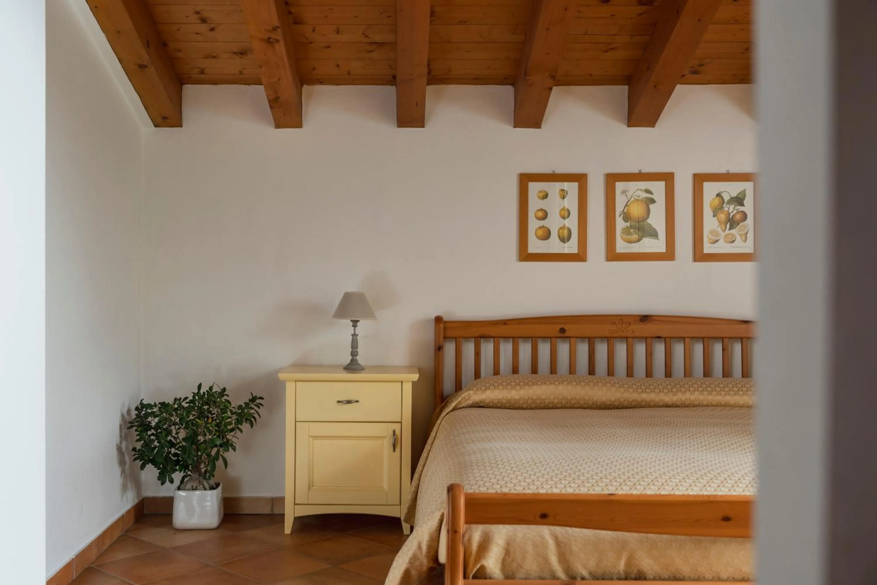 Bed in Agriturismo La Filanda