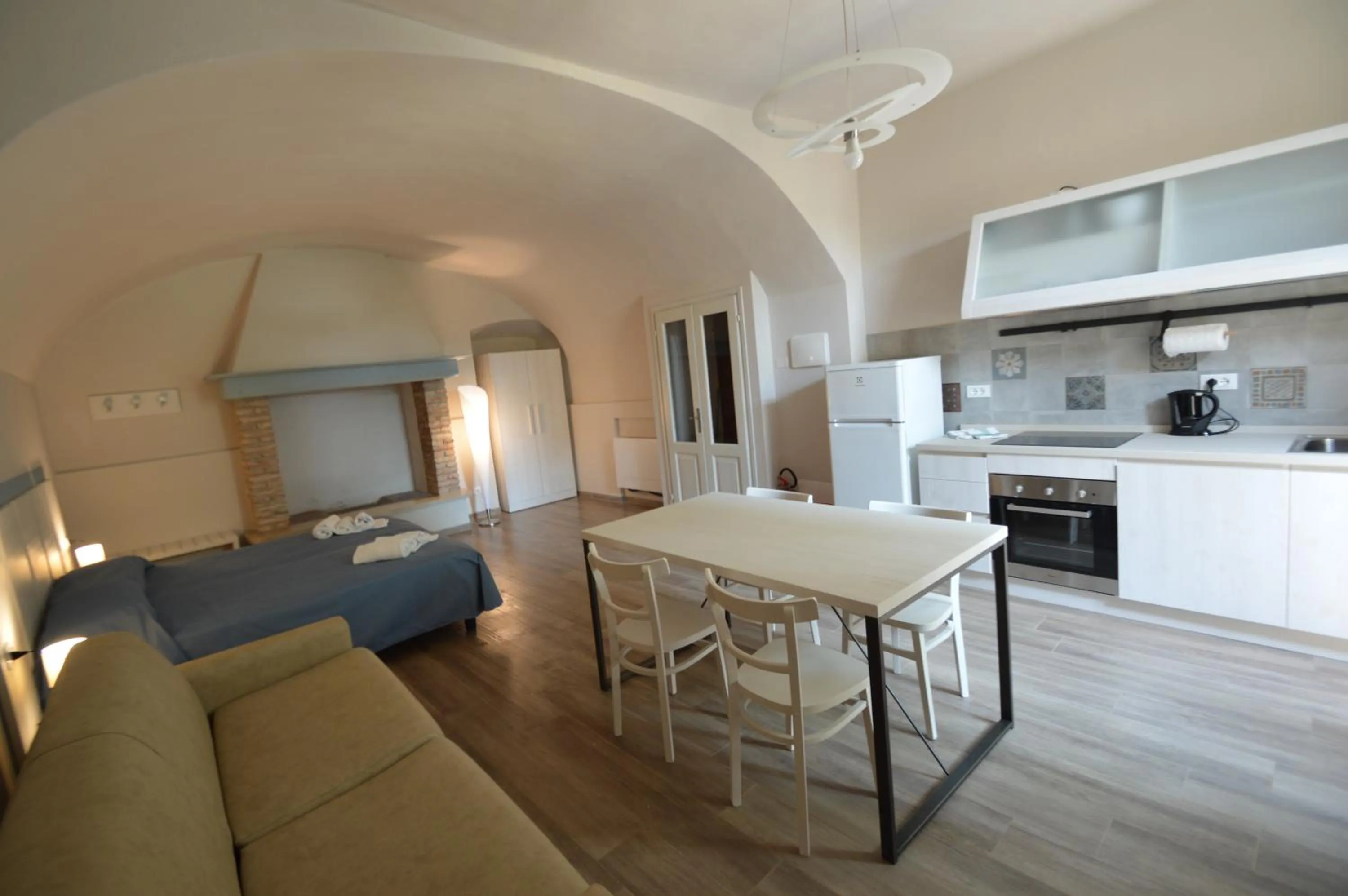 Kitchen or kitchenette in Agriturismo La Filanda