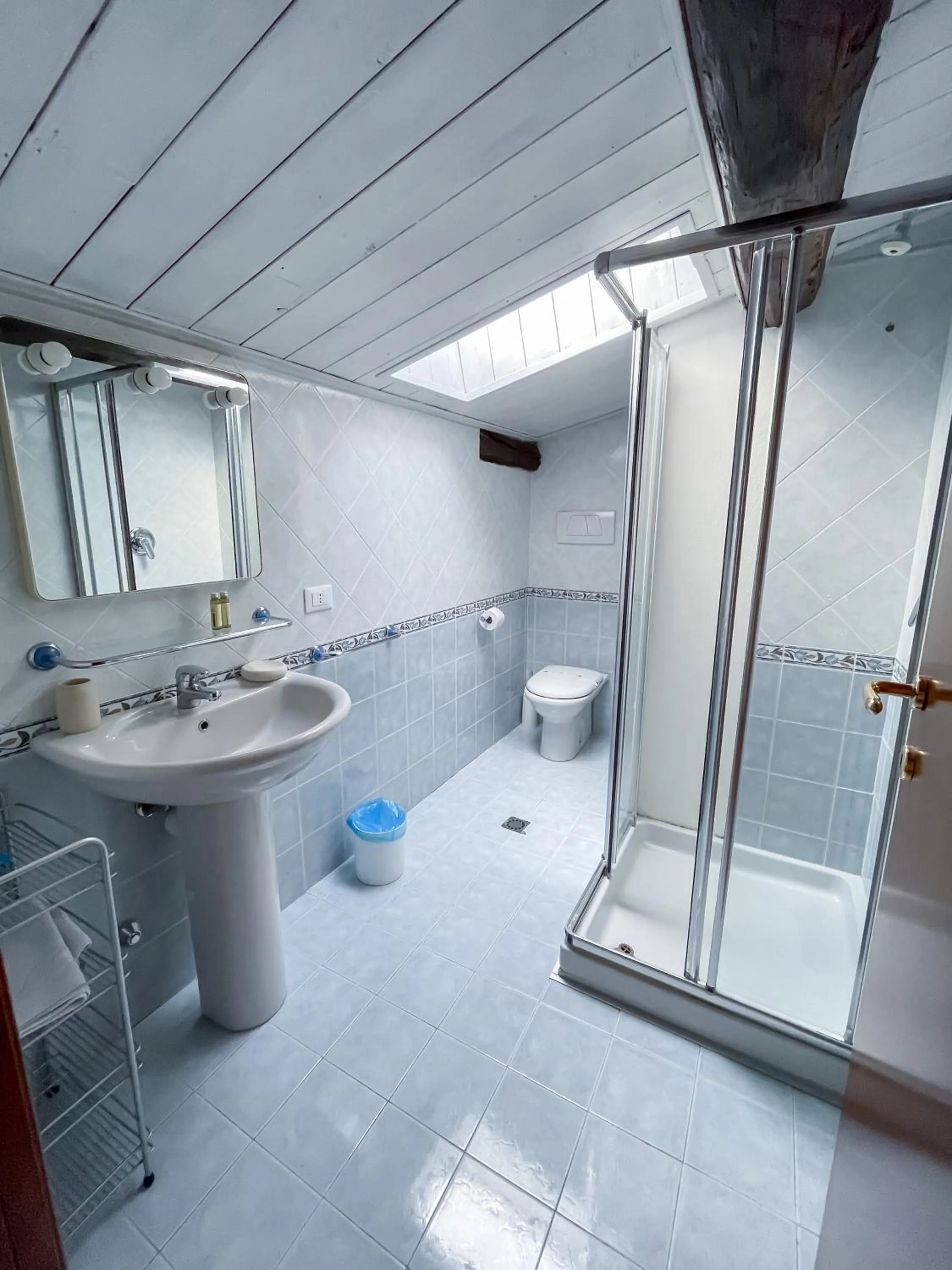 Shower in Agriturismo La Filanda