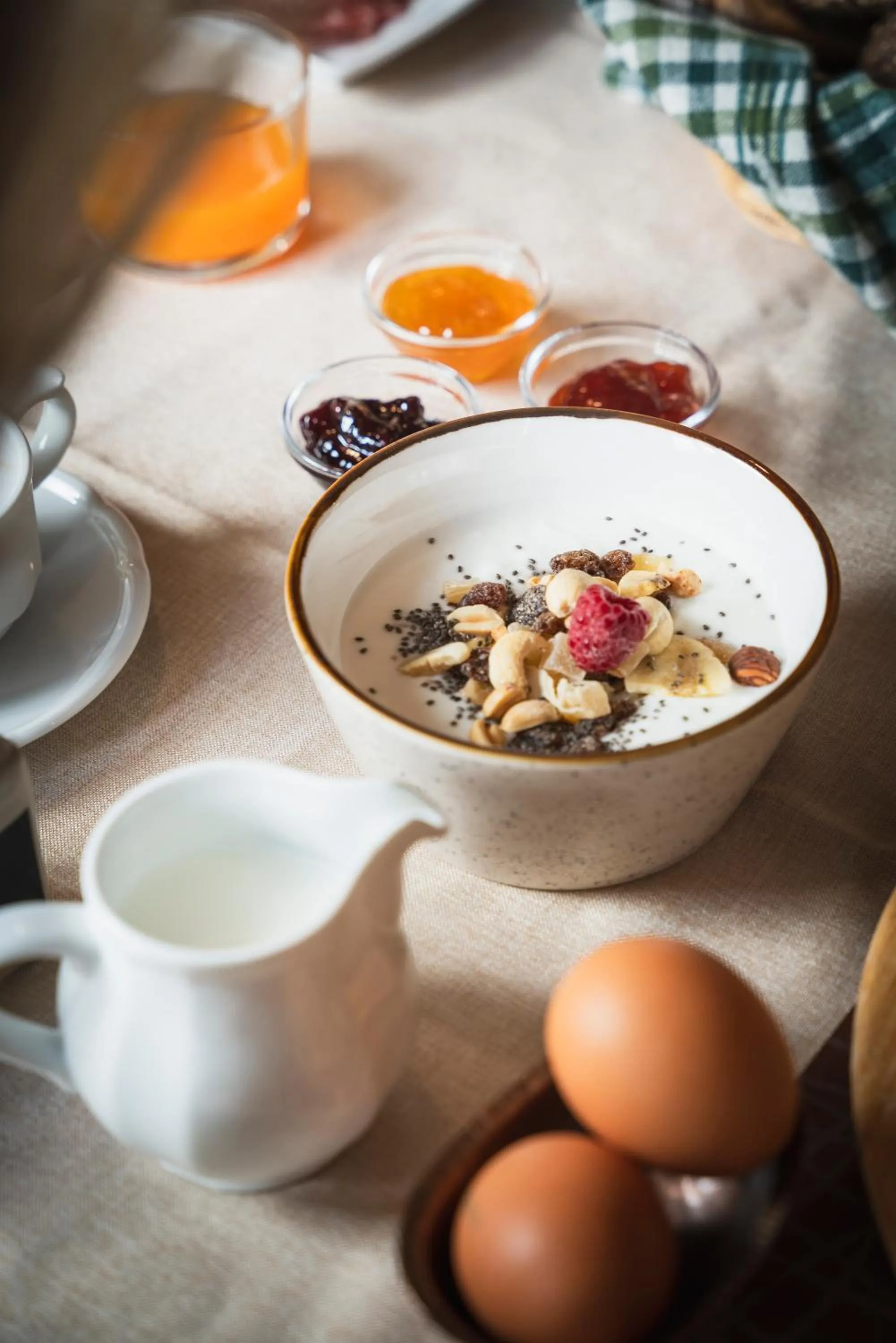 Breakfast in Agriturismo La Filanda