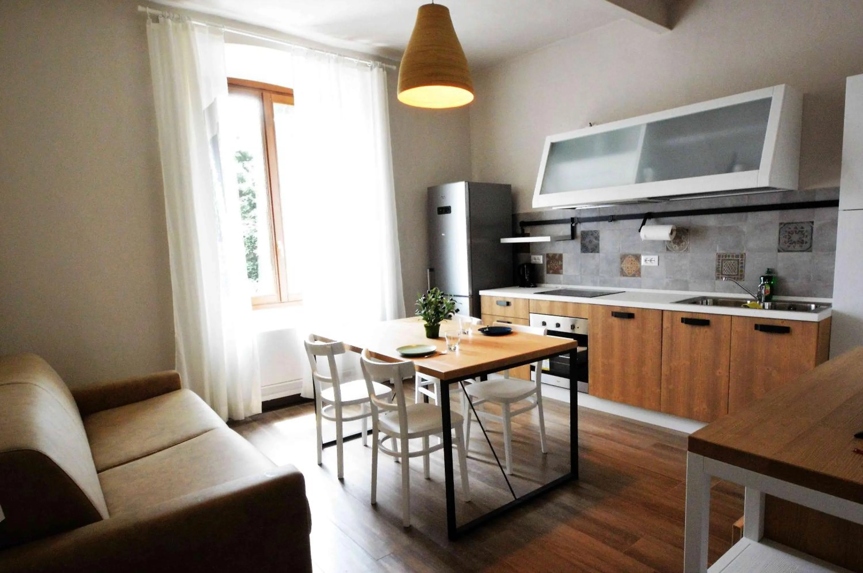 Kitchen or kitchenette in Agriturismo La Filanda