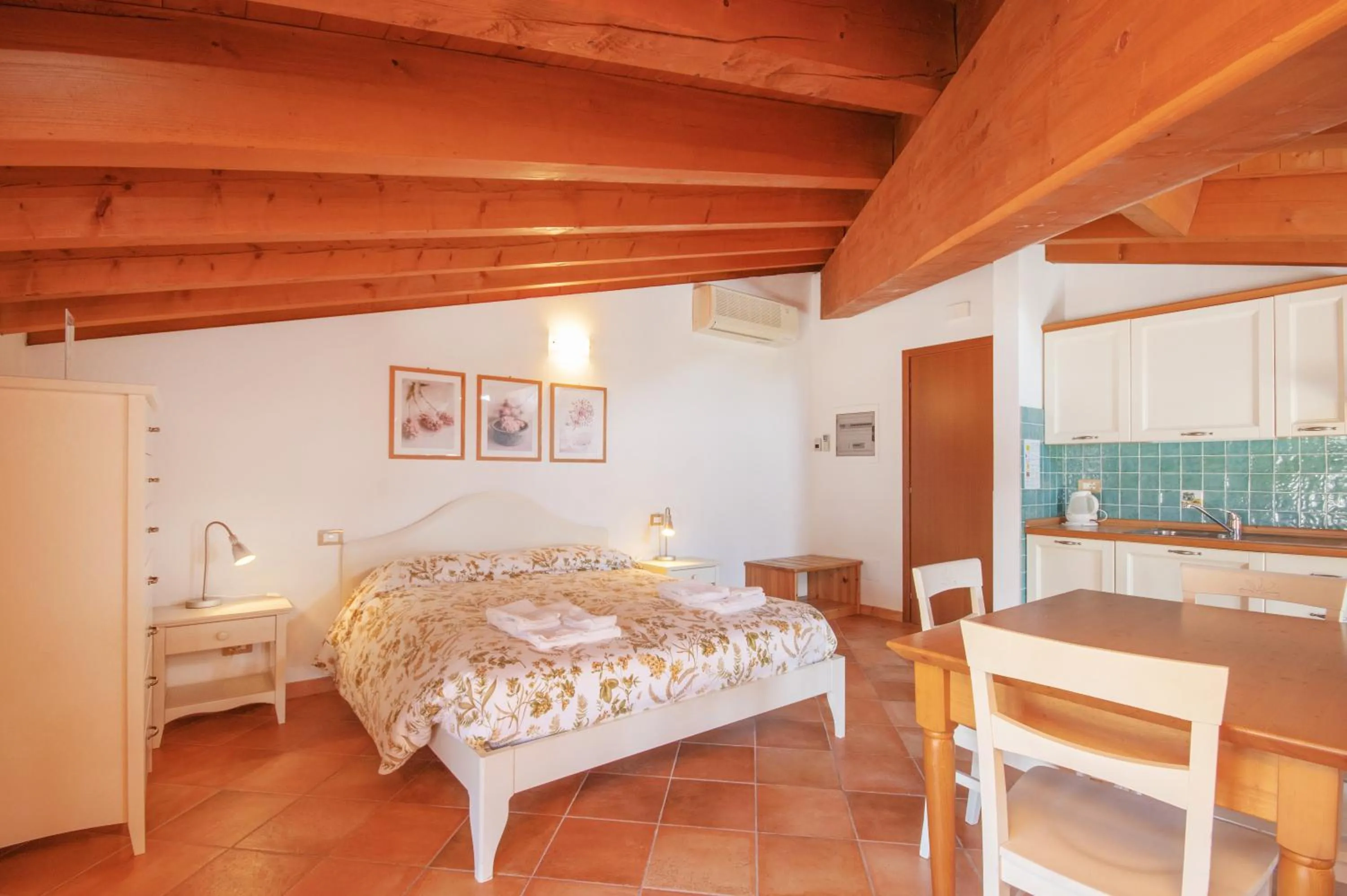 Bed in Agriturismo La Filanda