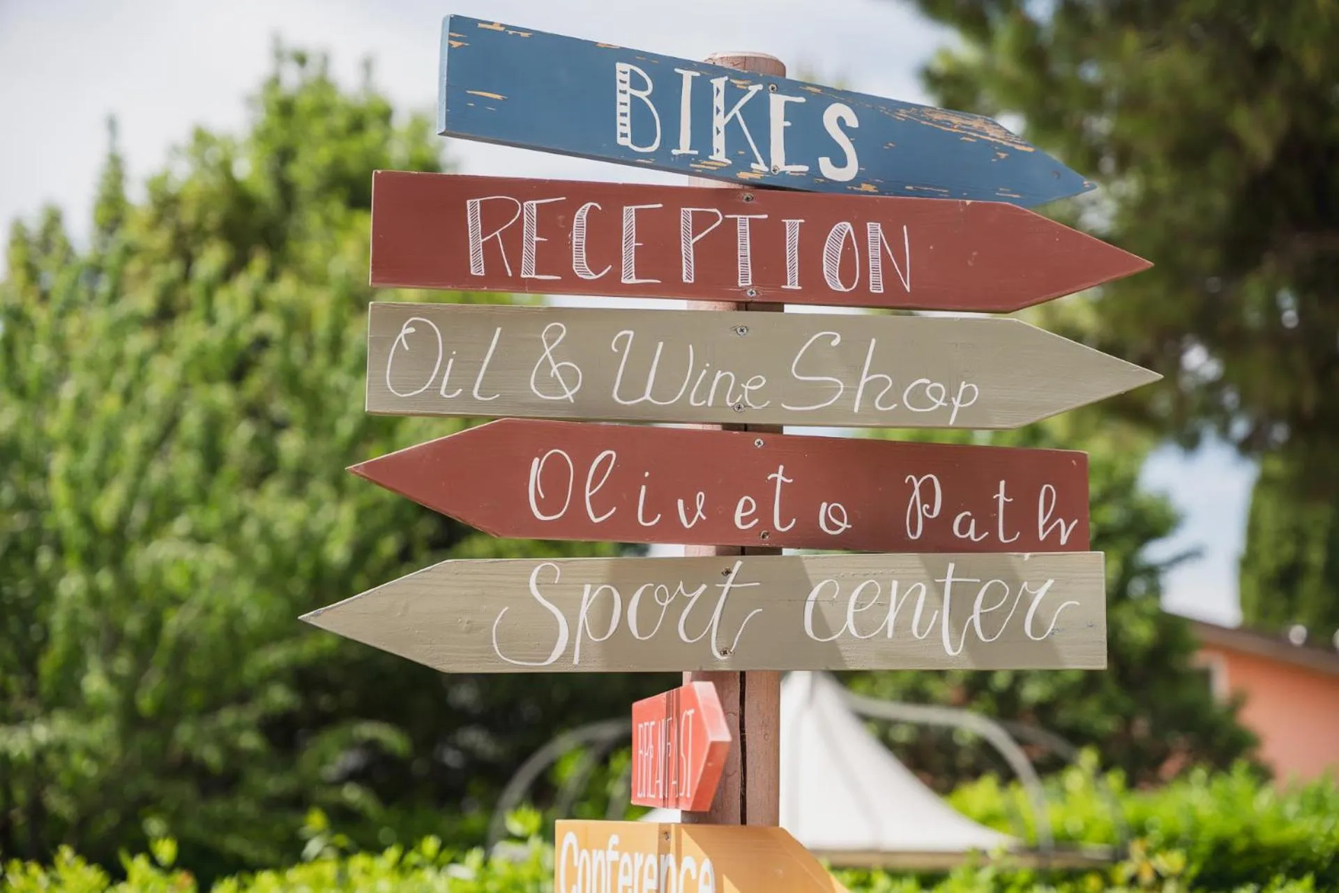 Decorative detail in Agriturismo La Filanda