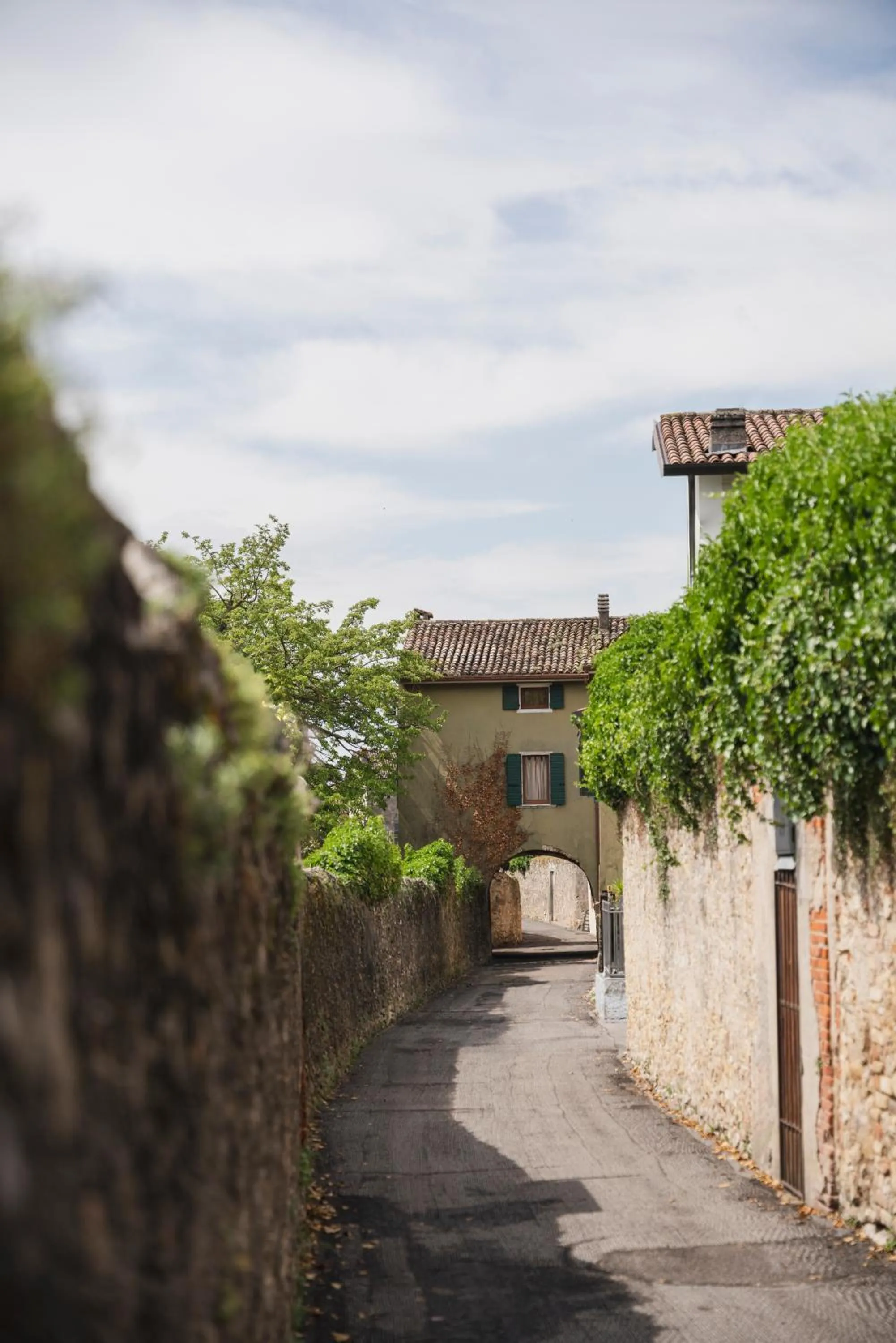 Quiet street view in Agriturismo La Filanda