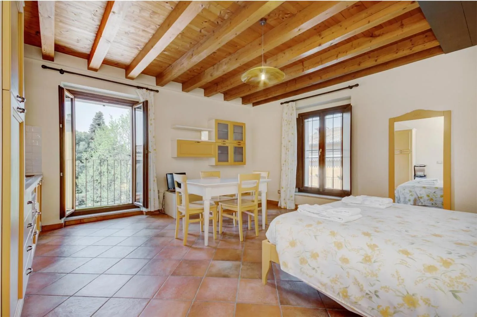 Bedroom, Bed in Agriturismo La Filanda