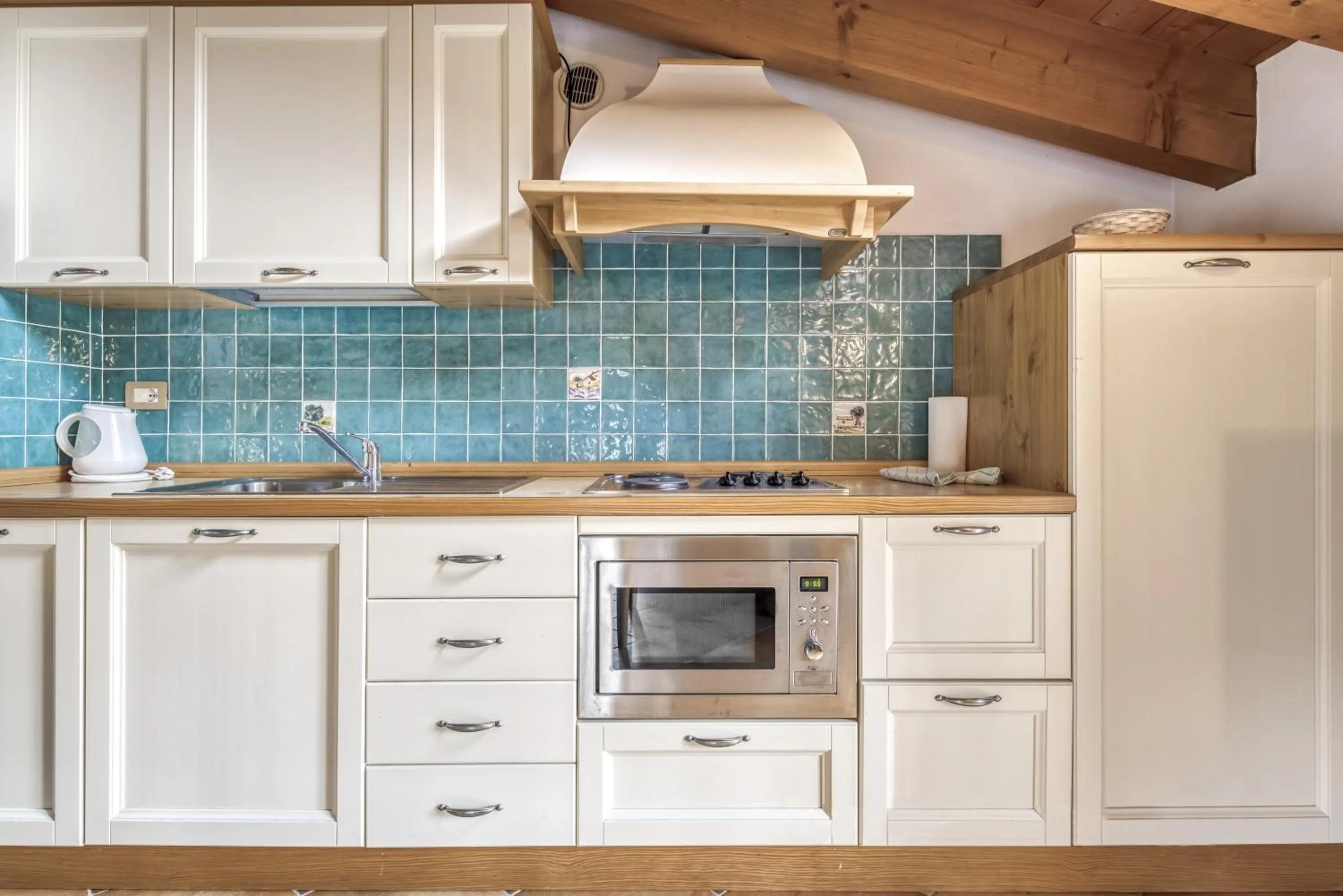 Kitchen or kitchenette in Agriturismo La Filanda