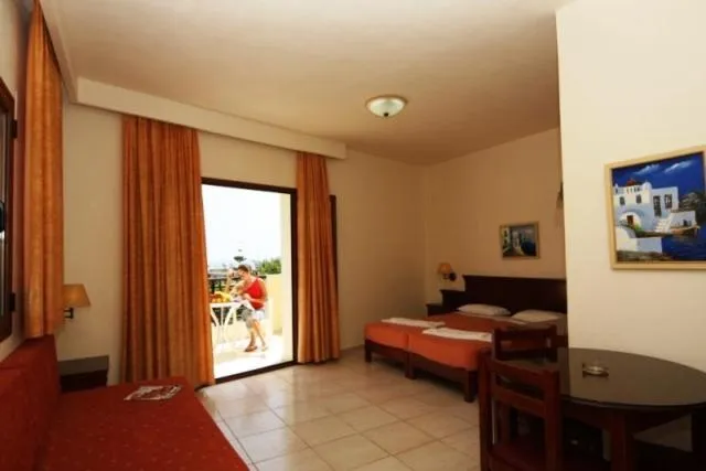 Photo of the whole room, Bed in Maria Lambis