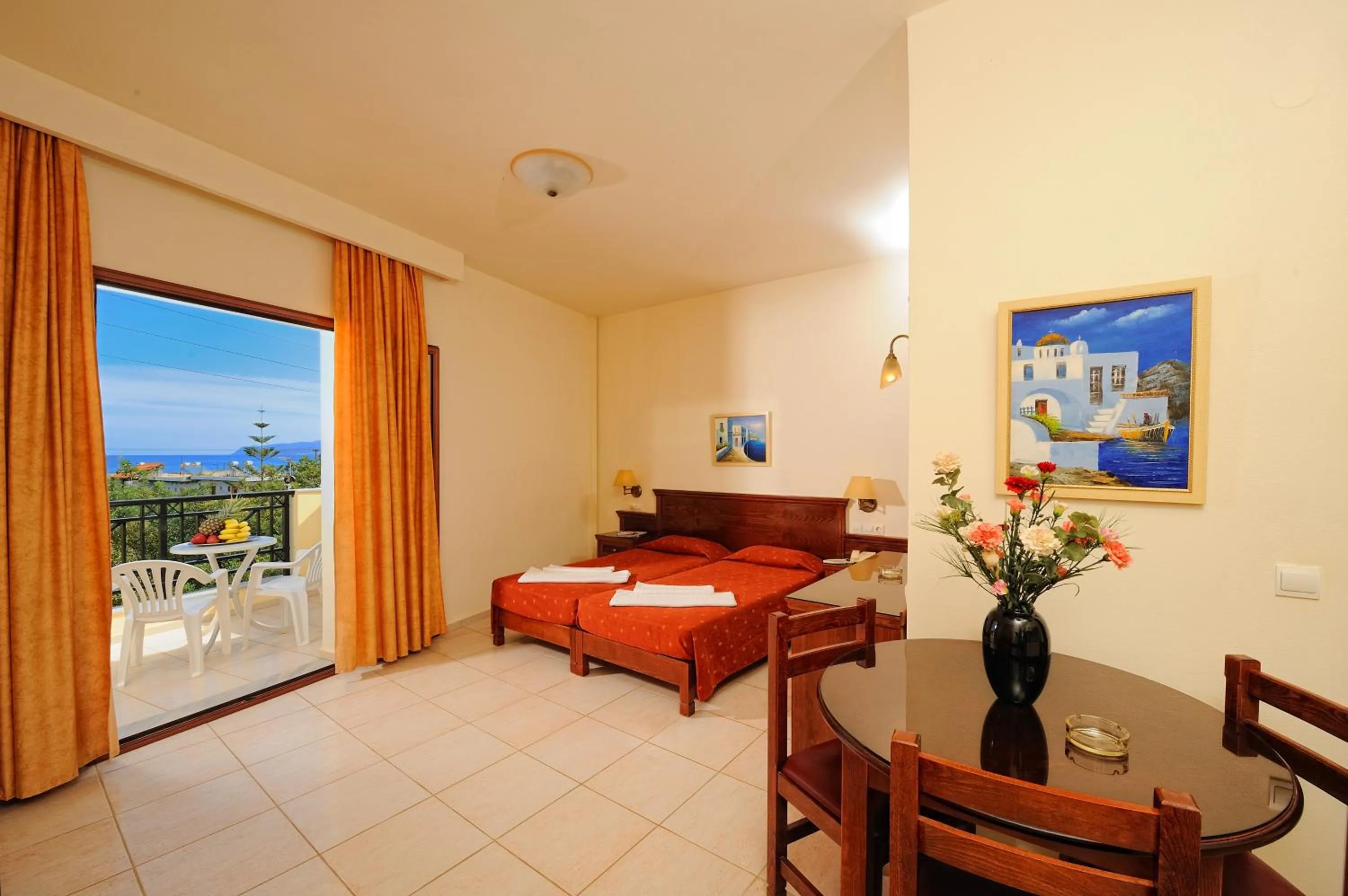 Photo of the whole room, Bed in Maria Lambis