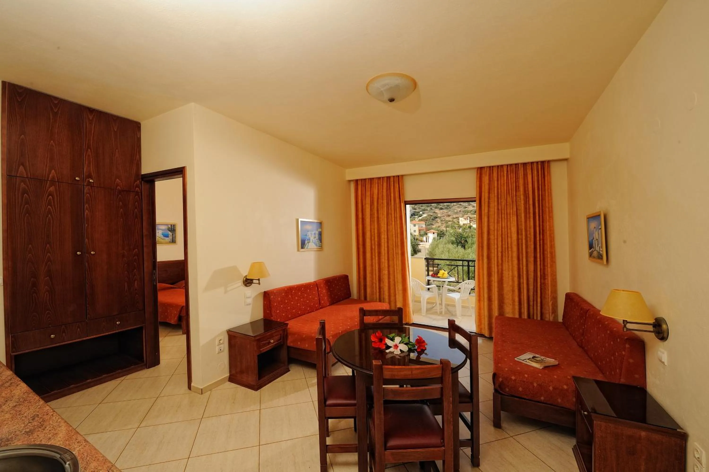 Seating area in Maria Lambis