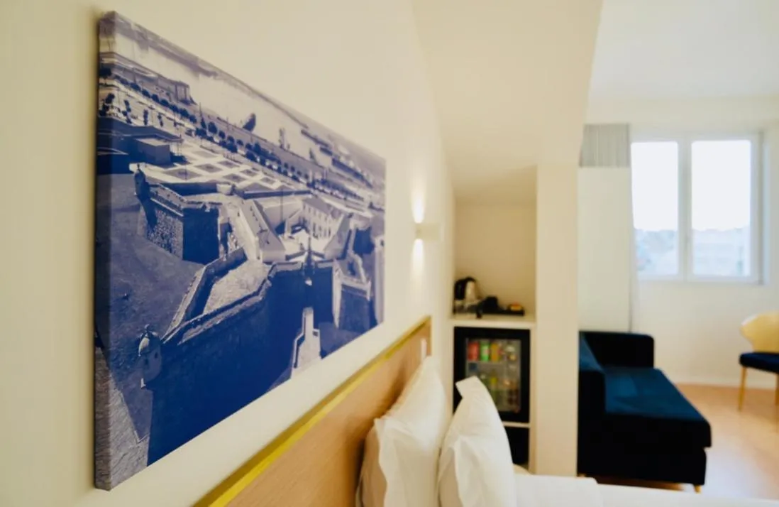 Bed in ó Poboa Guesthouse