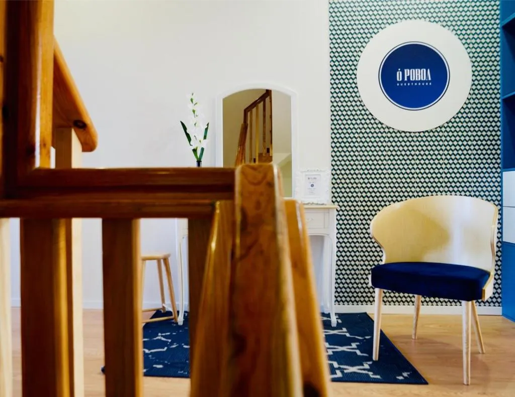 Seating area in ó Poboa Guesthouse