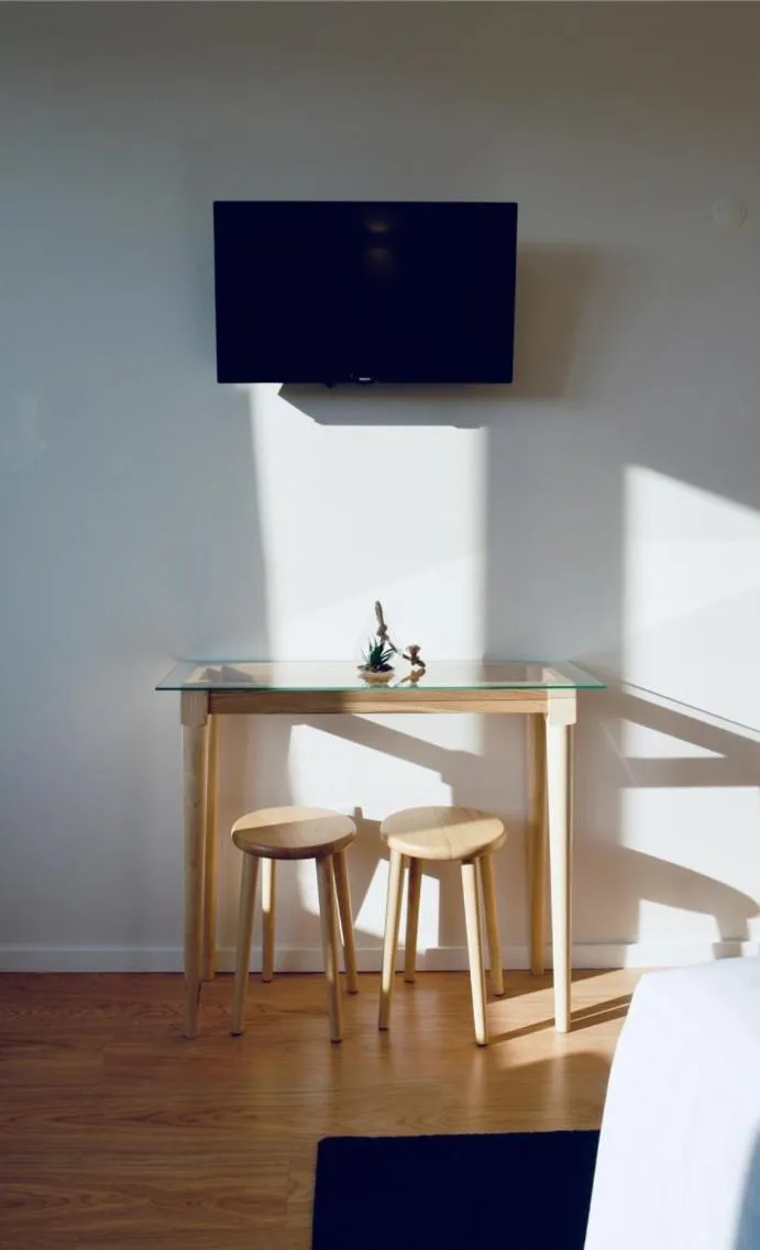 Bedroom in ó Poboa Guesthouse