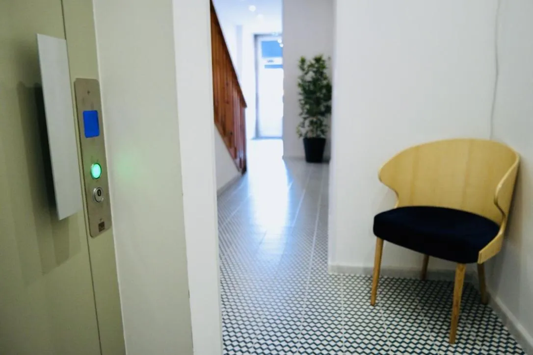 elevator in ó Poboa Guesthouse