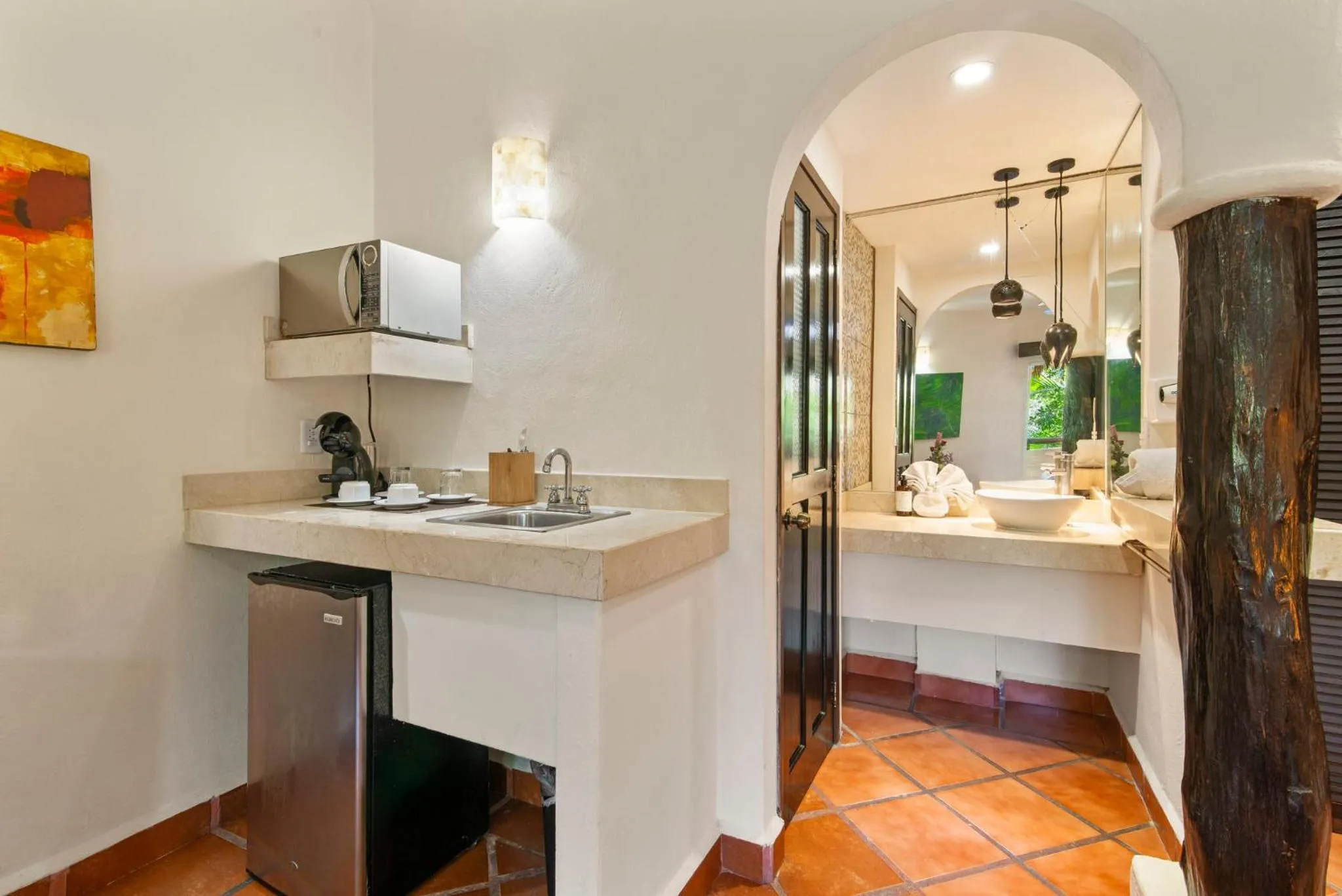 Bathroom in Hotel Riviera Del Sol