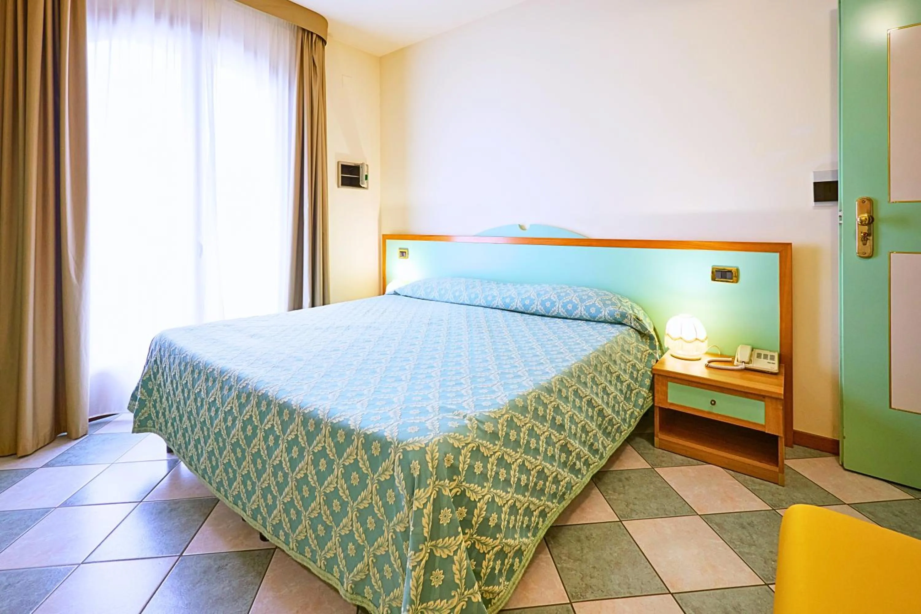 Bed in Hotel Villa Elena