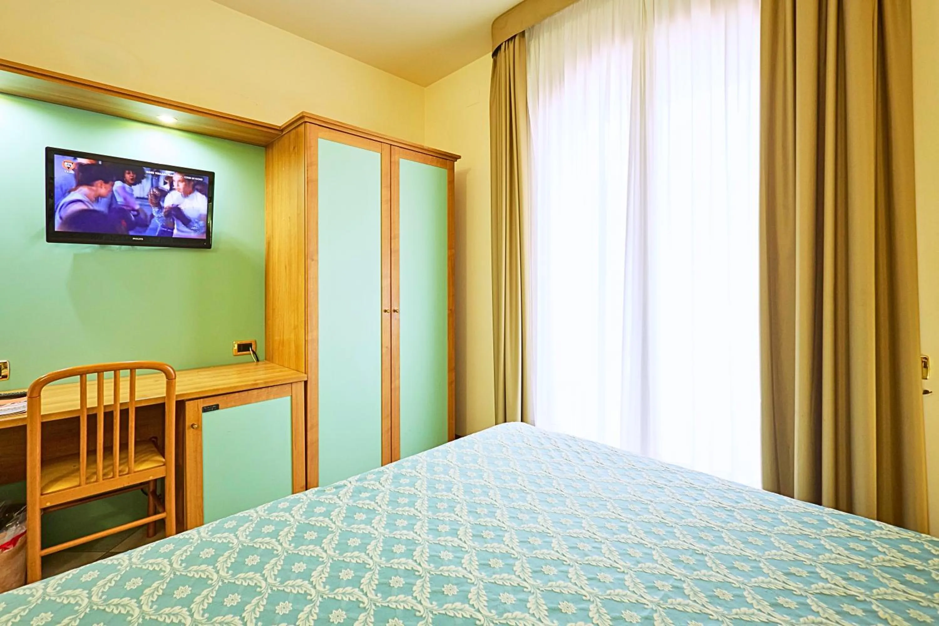 Bed in Hotel Villa Elena