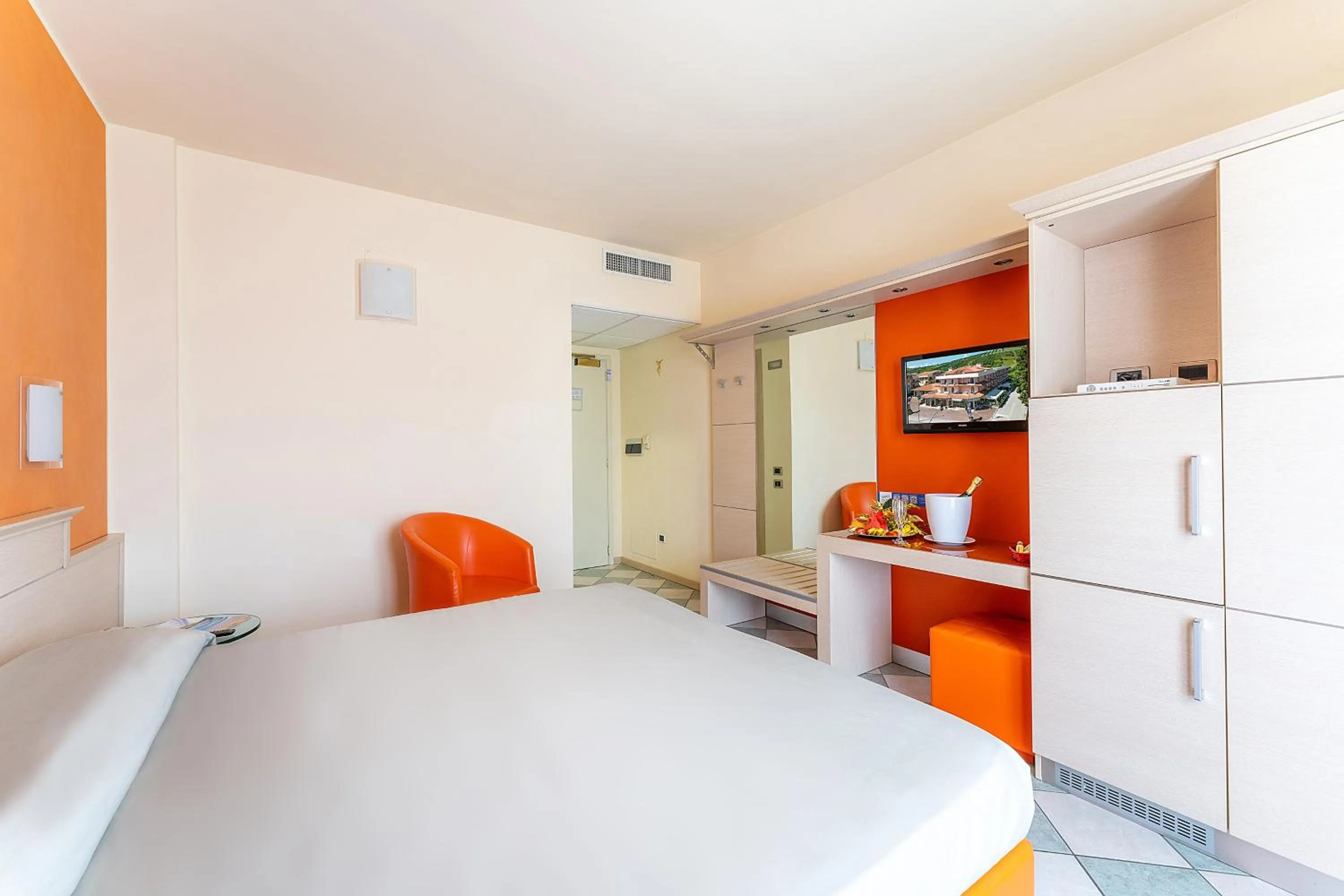 Bed in Hotel Villa Elena