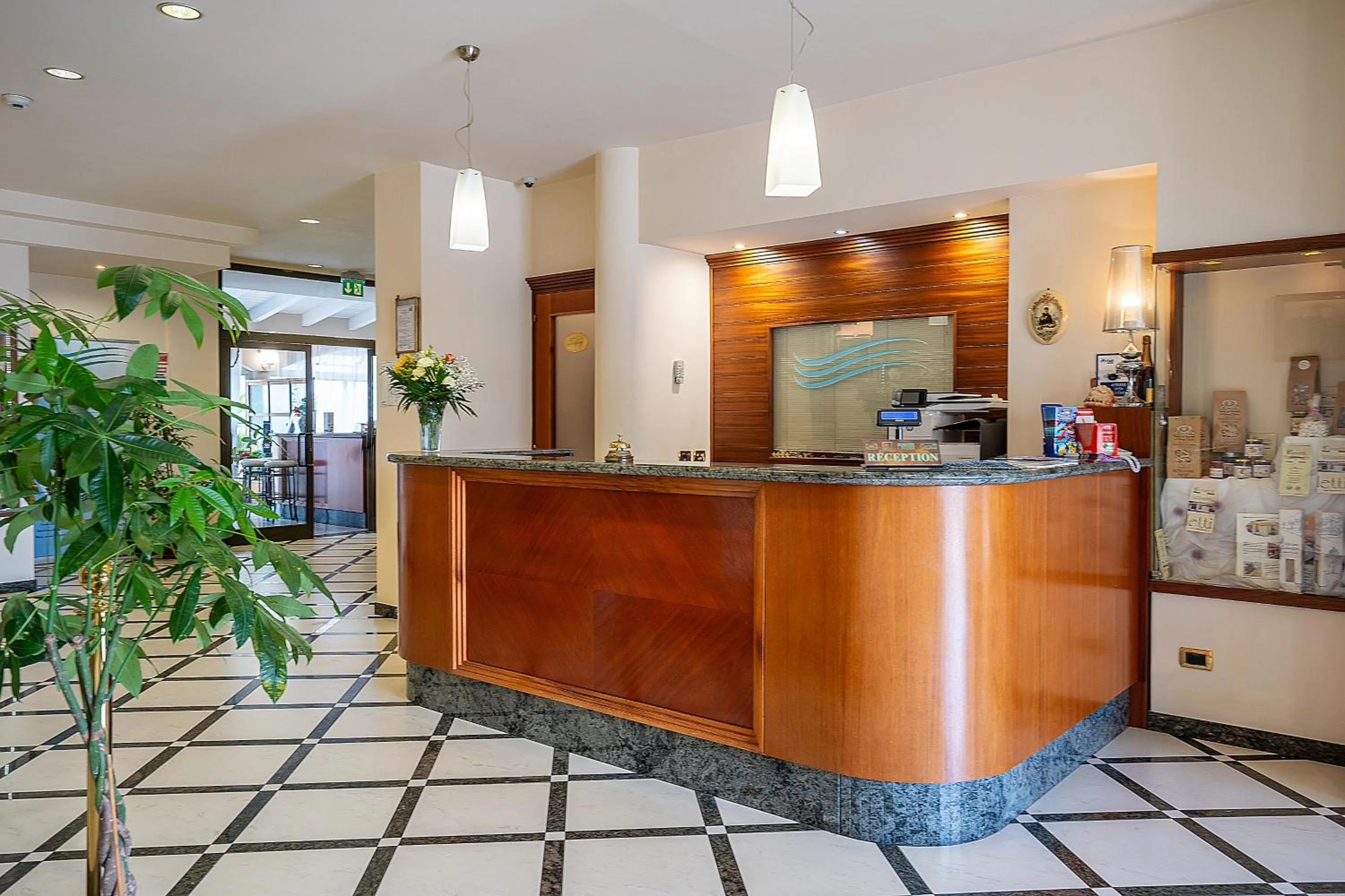 Lobby or reception in Hotel Villa Elena