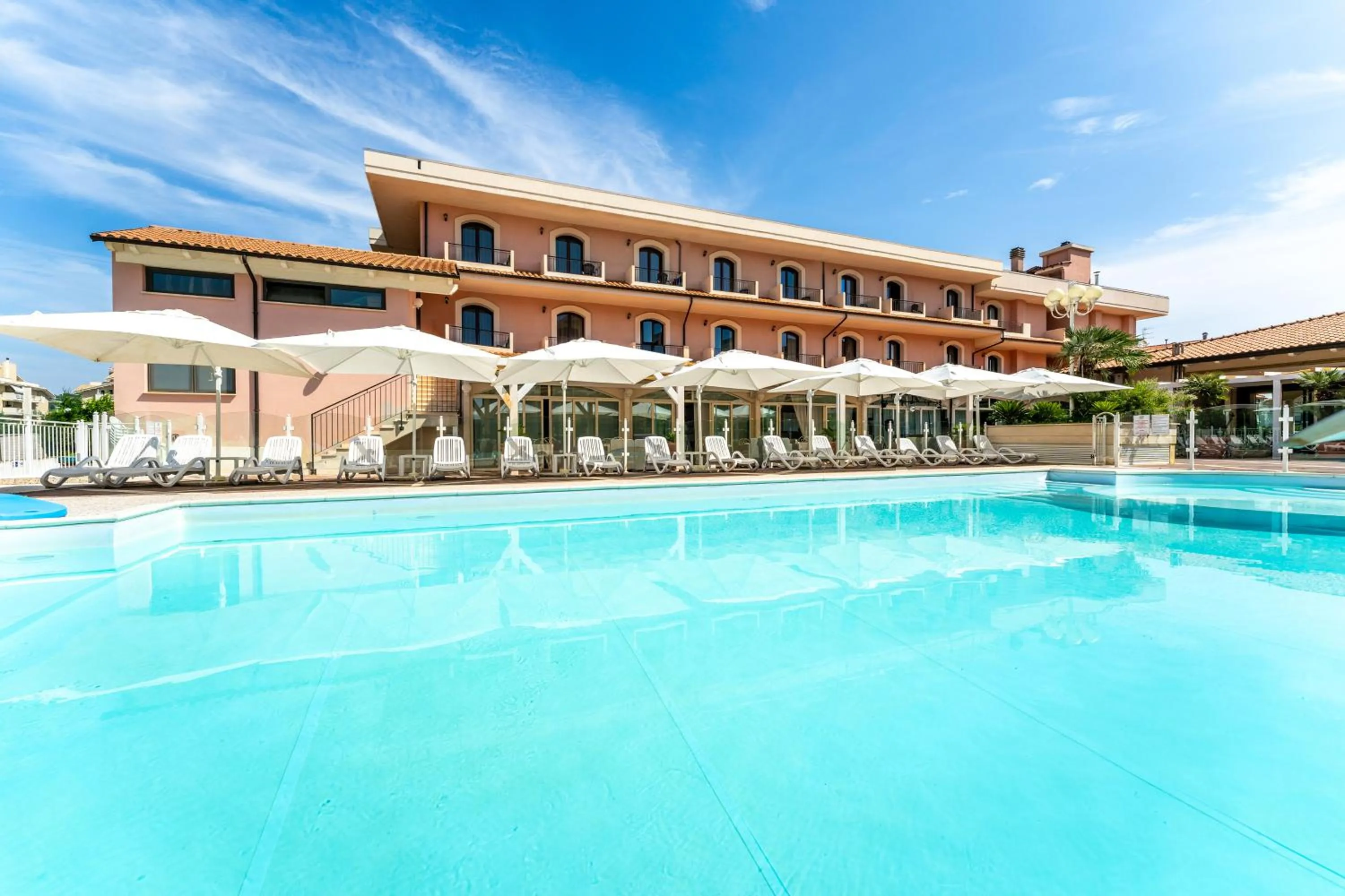 Solarium in Hotel Villa Elena