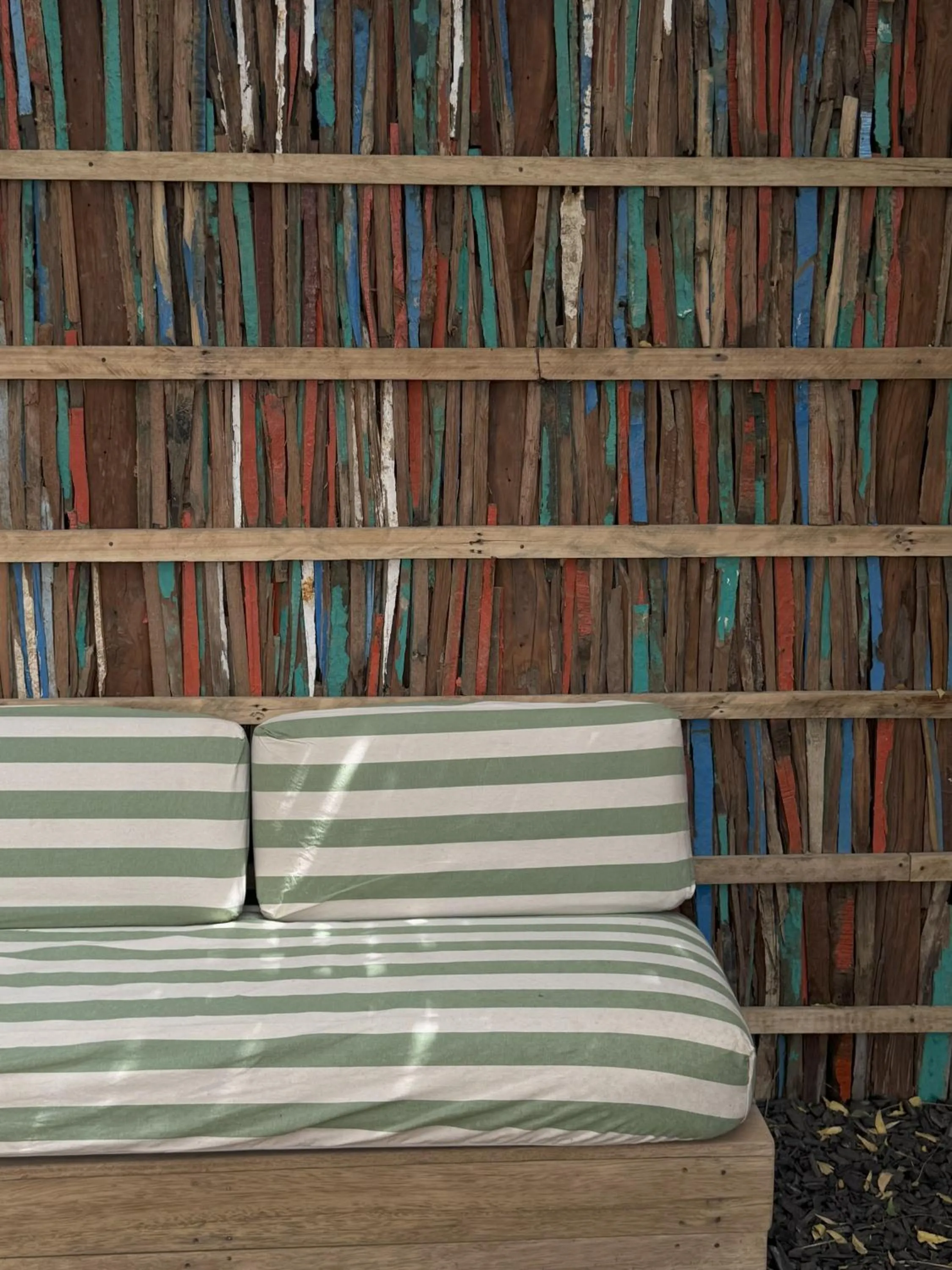 Seating area in Eco Lodge Mancora