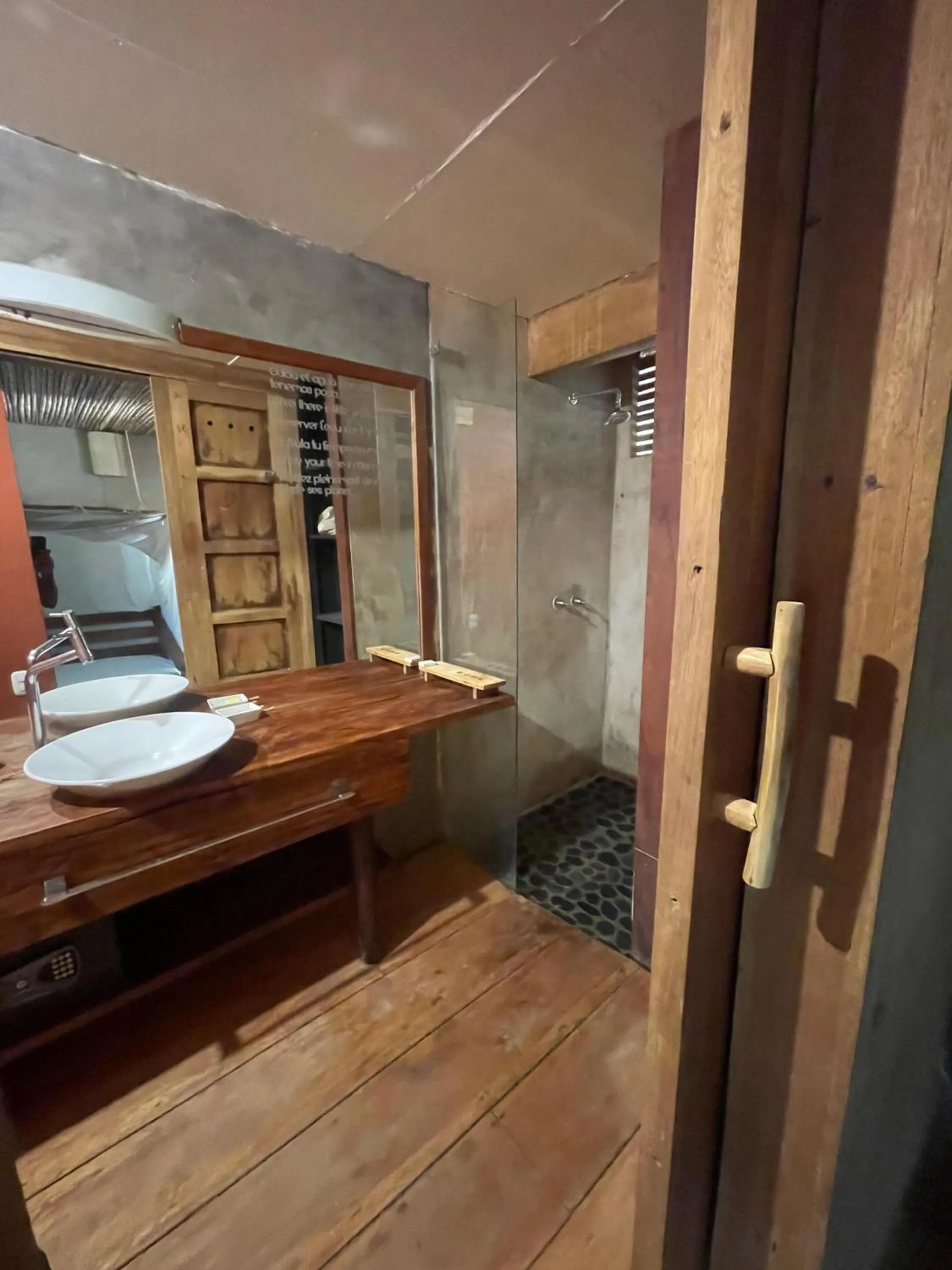 Bathroom in Eco Lodge Mancora